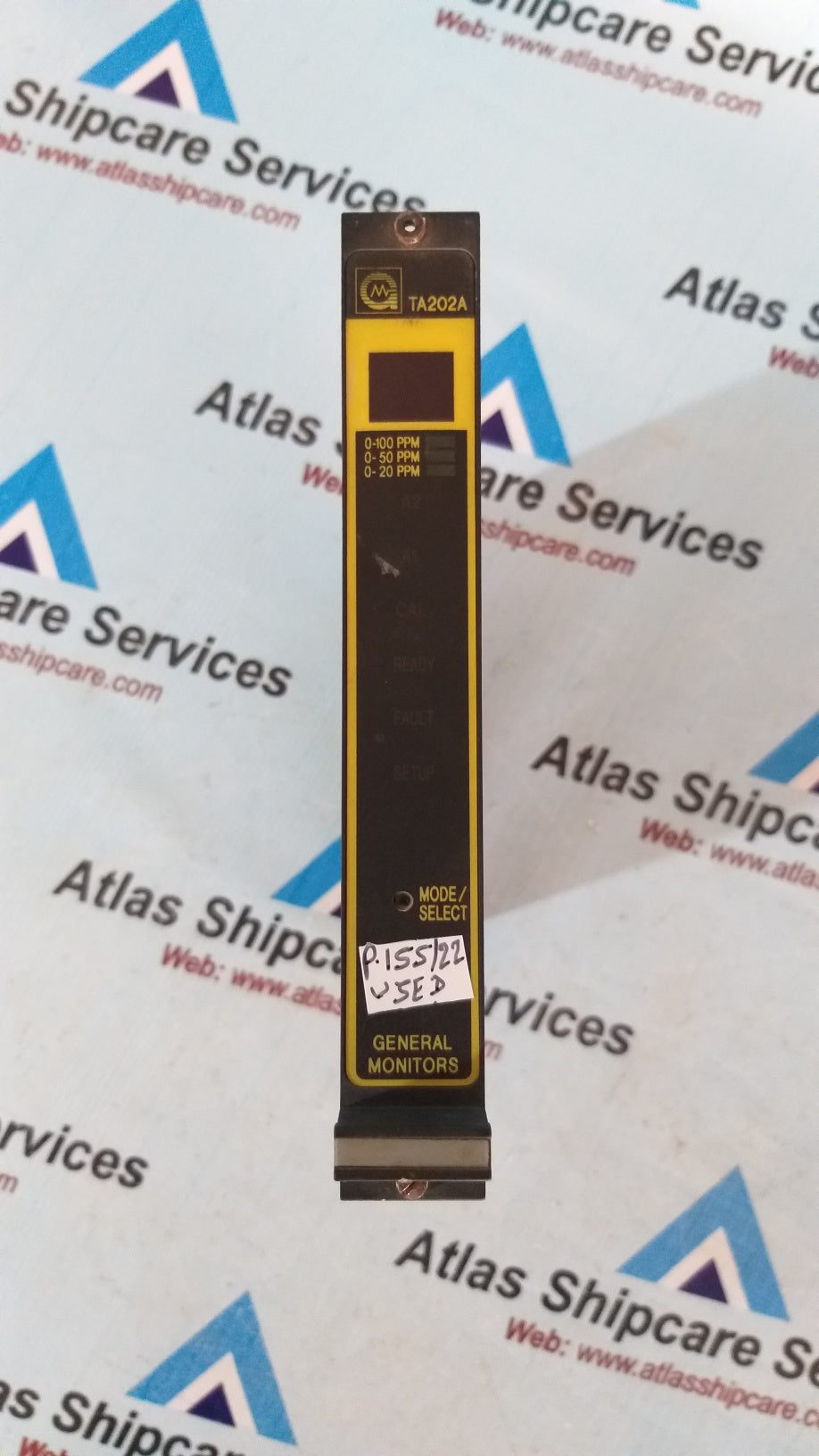 General Monitors TA202A H2S Trip Amplifier Module