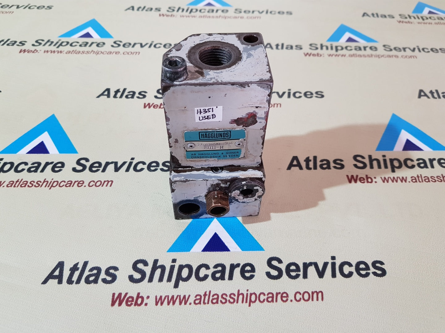 HAGGLUNDS 2873290-804 HYDRAULIC VALVE H351