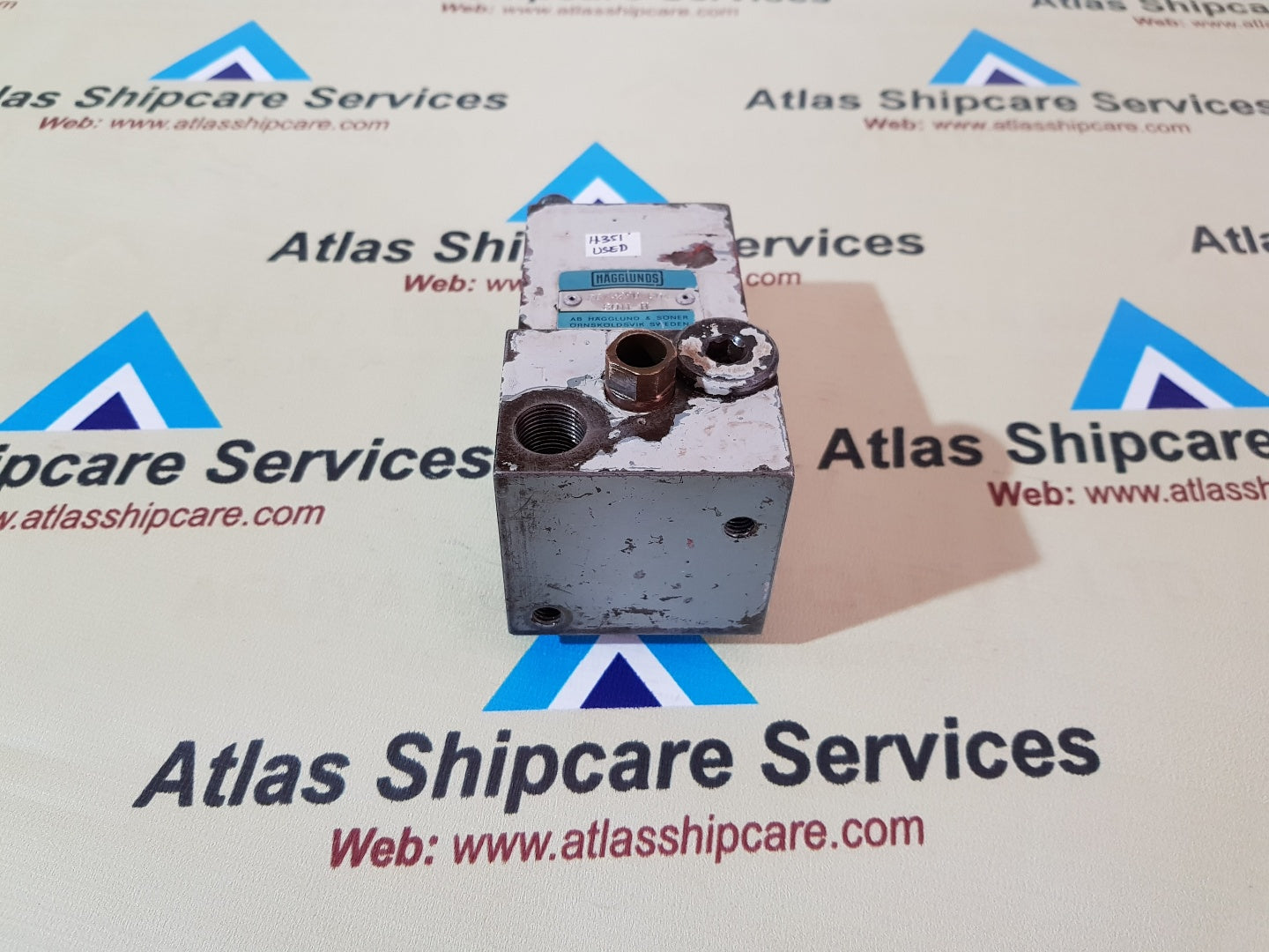 HAGGLUNDS 2873290-804 HYDRAULIC VALVE H351