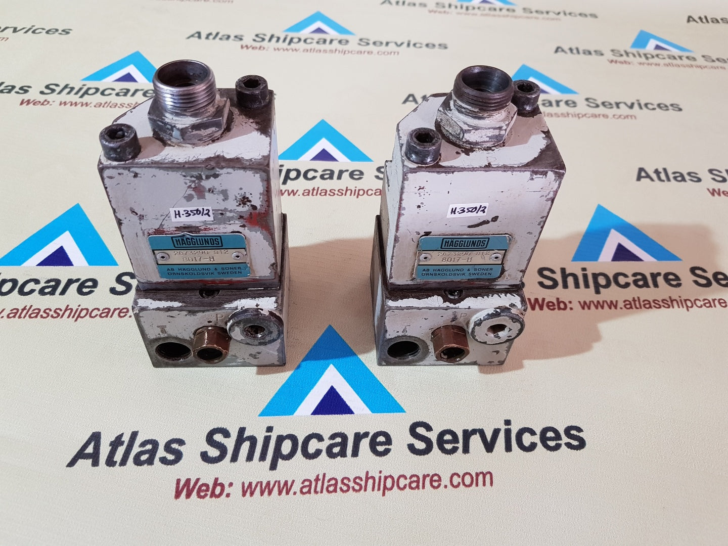 HAGGLUNDS 2873290-812 HYDRAULIC VALVE H350