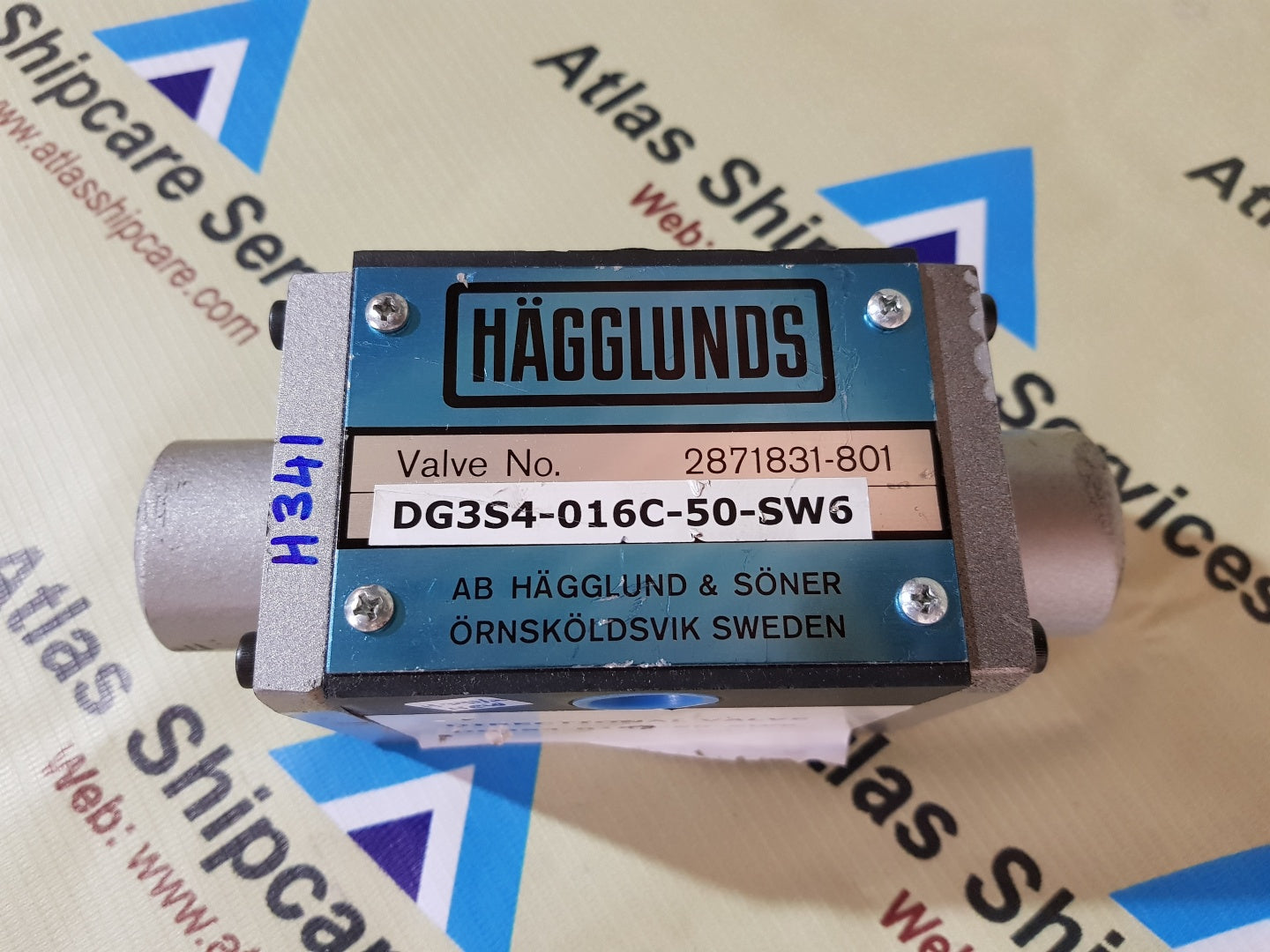 HAGGLUNDS DG3S4-016C-50-SW6 DIRECTIONAL CONTROL VALVE H341