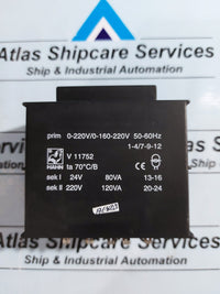 HAHN V 11752 ta 70'C/B PRINTED CIRCUIT BOARD TRANSFORMERS
