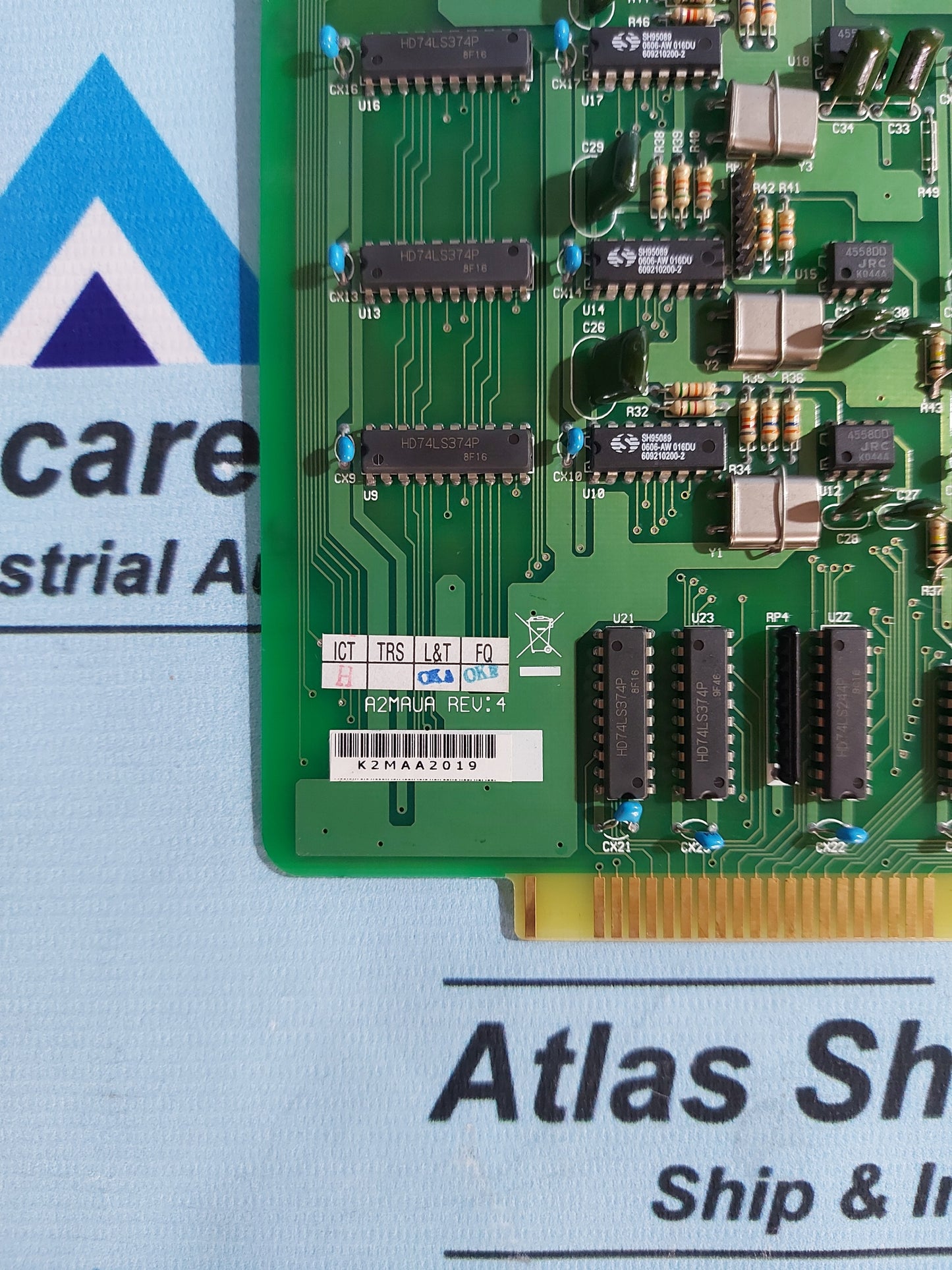 HANSHIN ELECTRONICS A2MAUA PCB CARD REV.4 PB283
