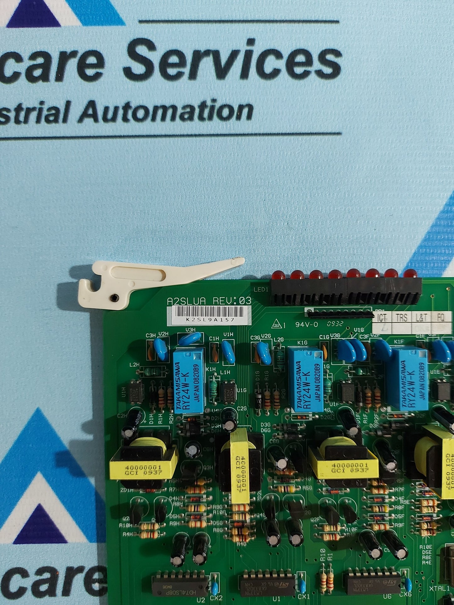 HANSHIN ELECTRONICS A2SLUA PCB CARD REV.03 PB287