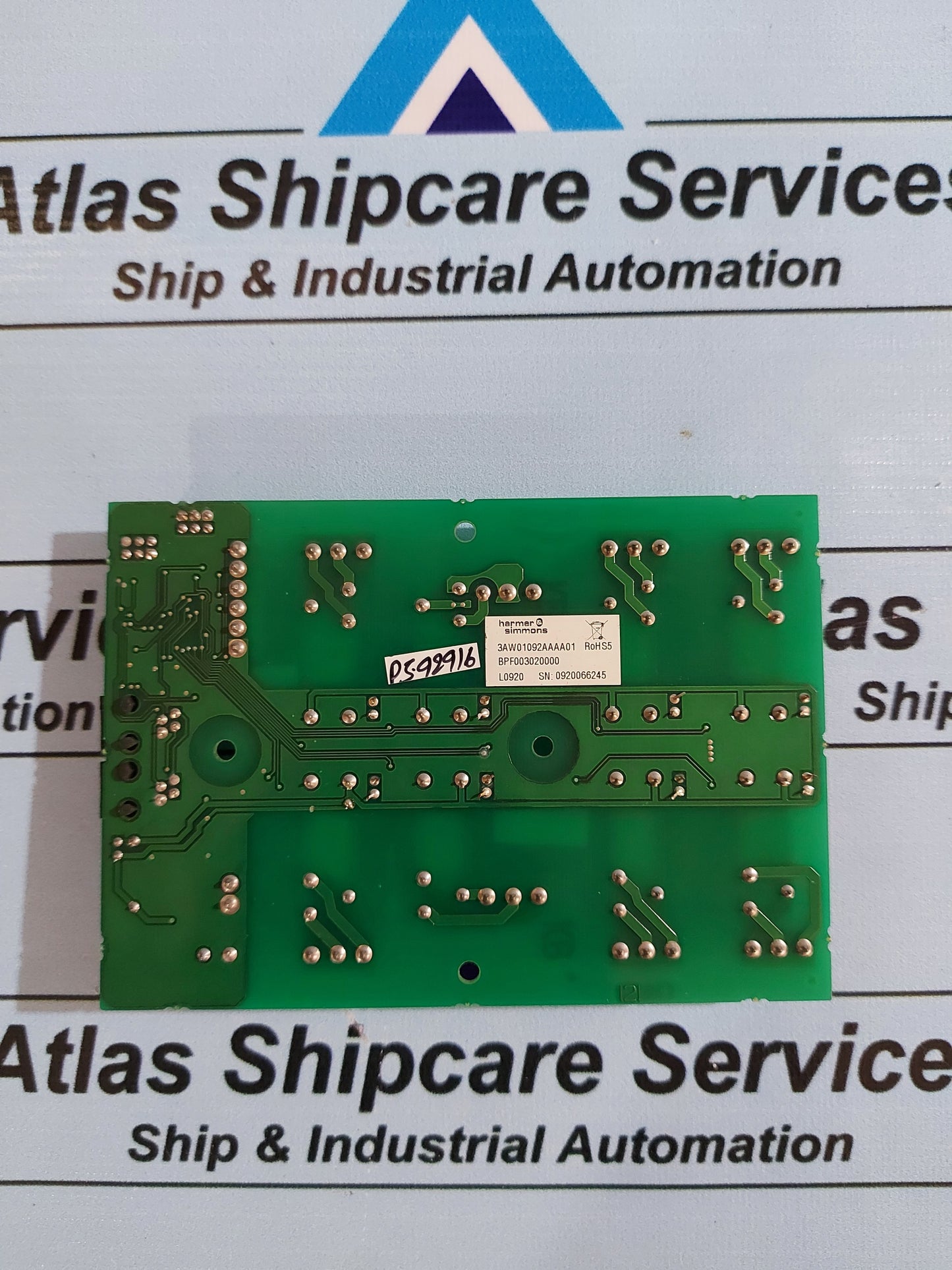 HARMER SIMMONS 3AW01092AAAA01 PCB CARD
