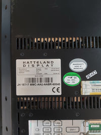 HATTLAND JH 15T17 MMC-AAU-AABR-60040 DISPLAY