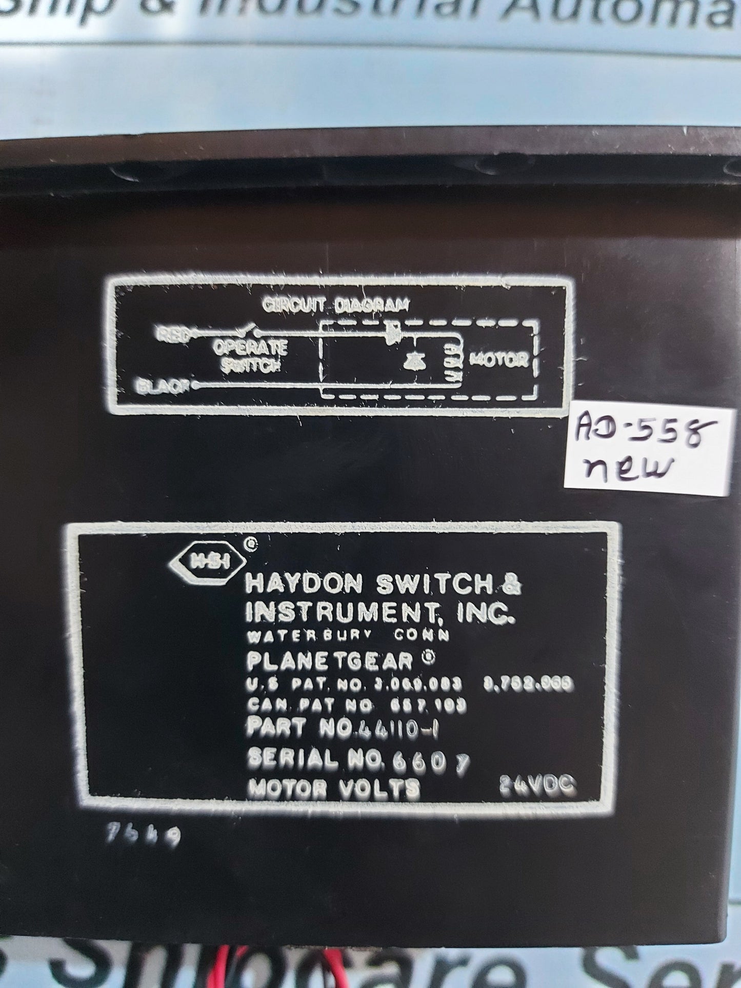 HAYDON SWITCH & INSTRUMENT 44110-1 COUNTER