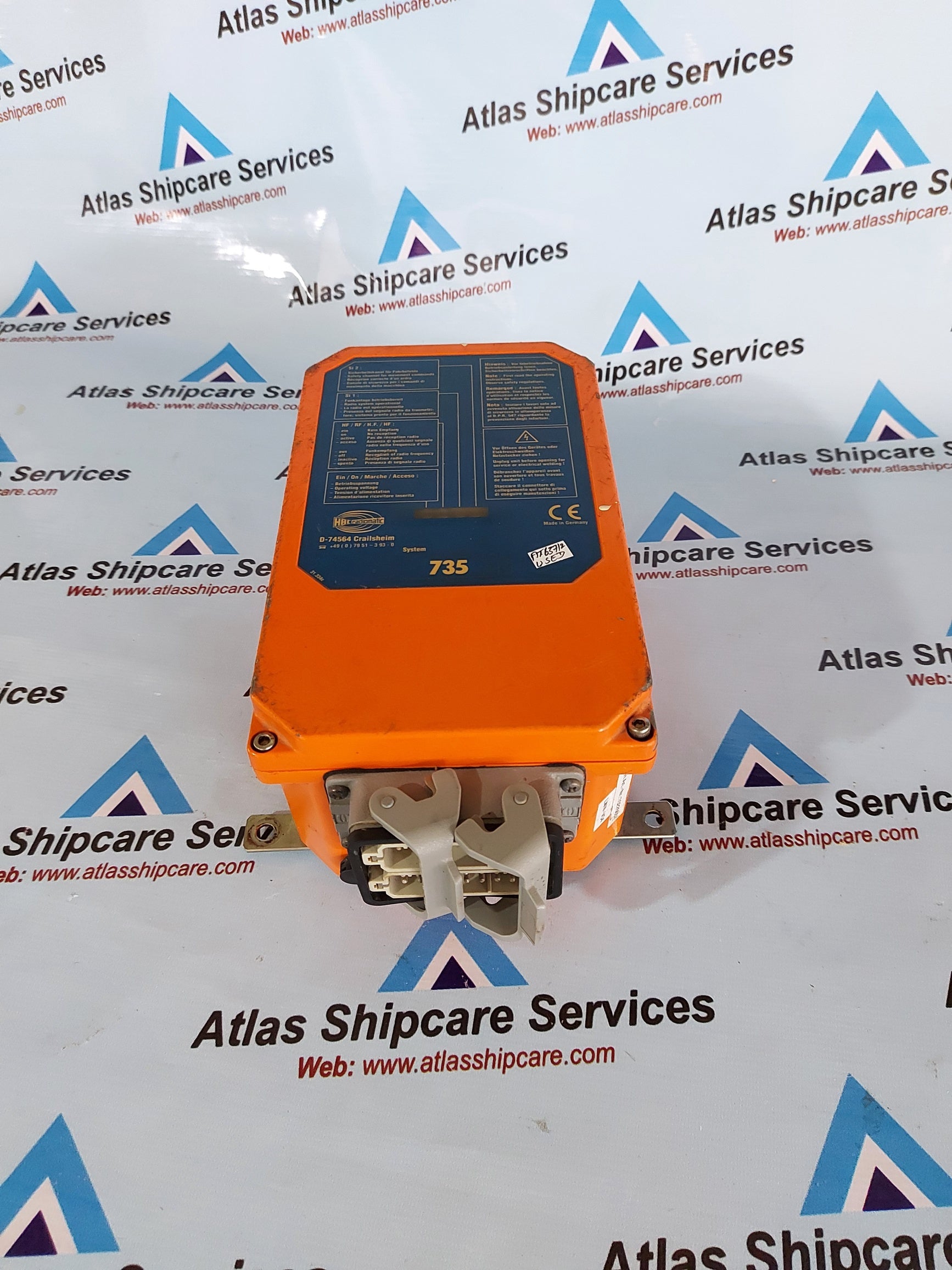HBC RADIOMATIC FSE 735 WIRELESS CRANE REMOTE CONTROL FREQUENCY RECEIVE ...