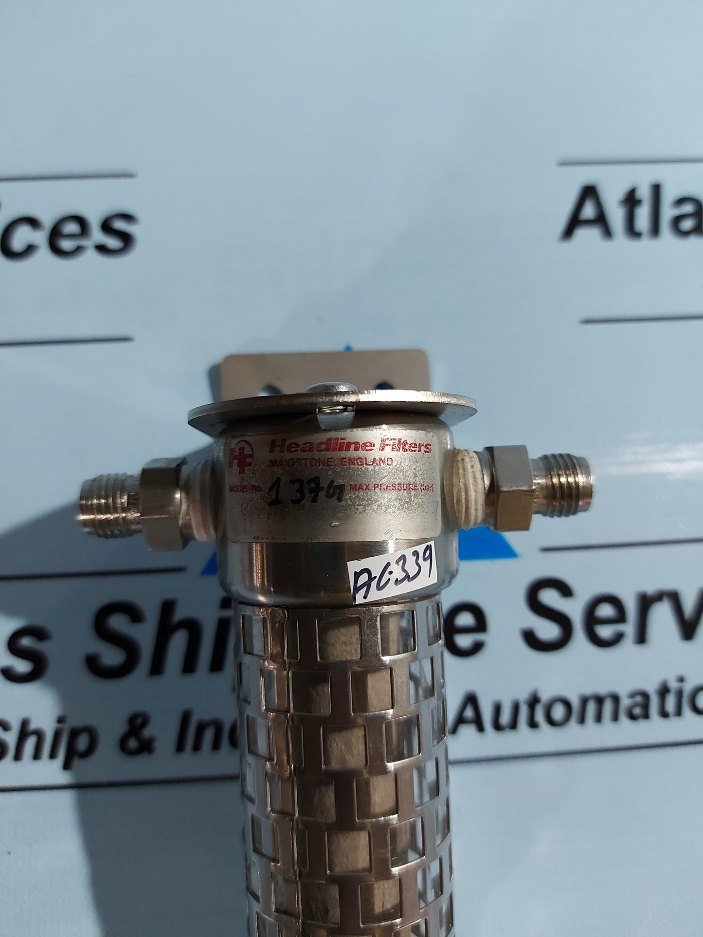 HEADLINE FILTERS 137G SS PNEUMATIC FILTER 1/4"NPT
