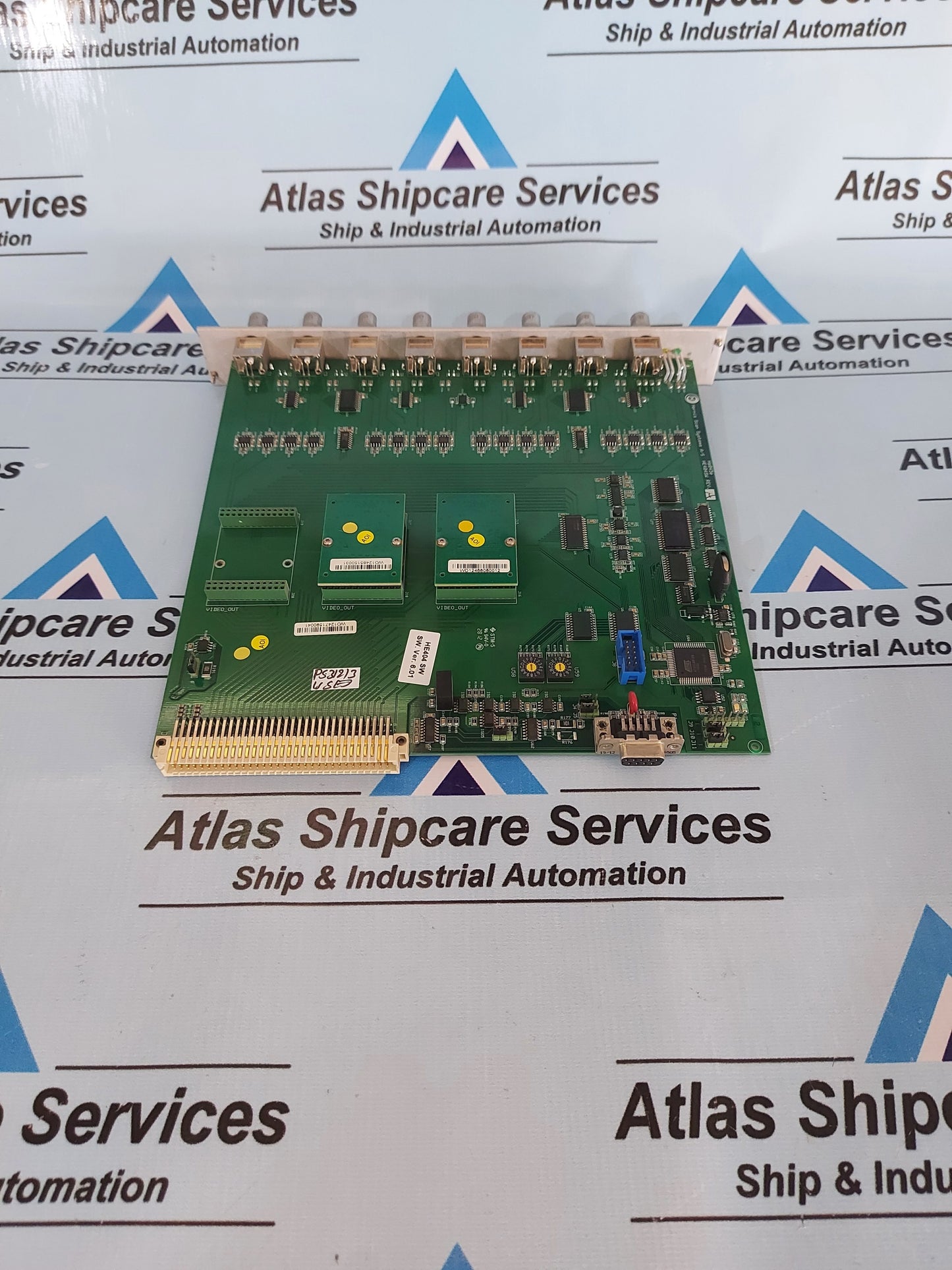HERNIS SCAN SYSTEM HE400 16-CHANNEL PCB HE404SW REV.A