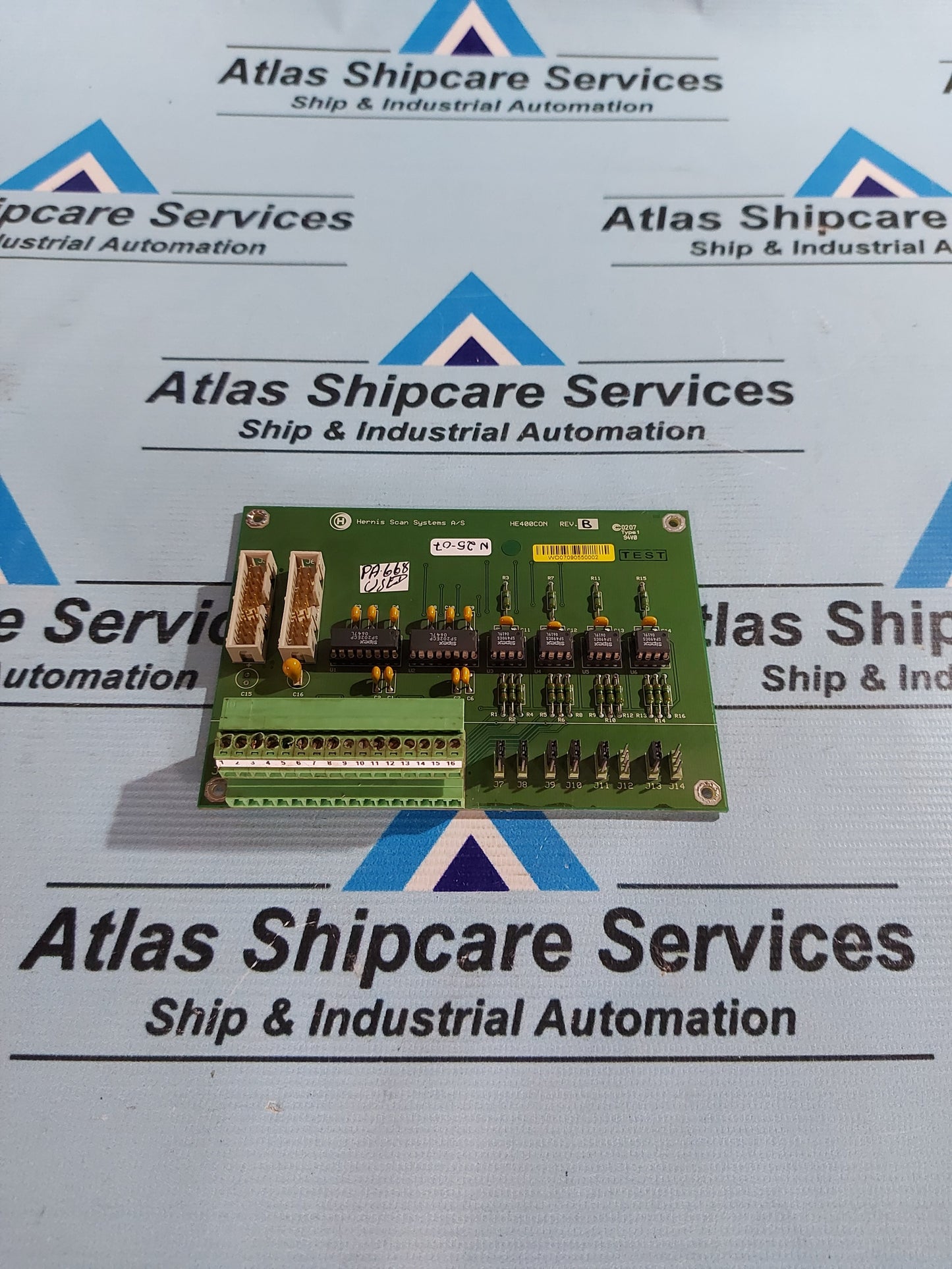 HERNIS SCAN SYSTEM HE400CON REV.B PCB CARD