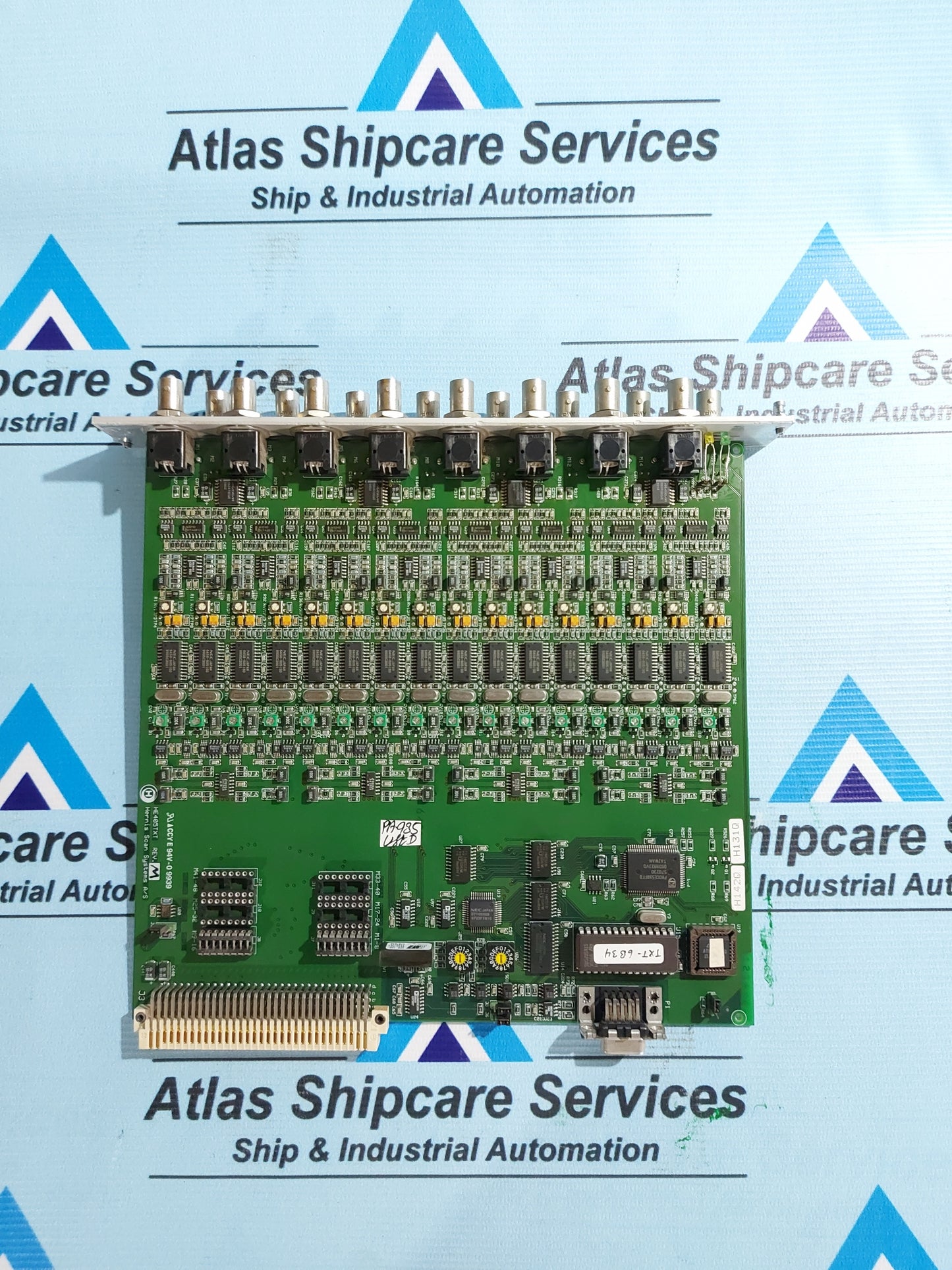 HERNIS SCAN SYSTEM HE405TXT 16 CHANNELS REV.M
