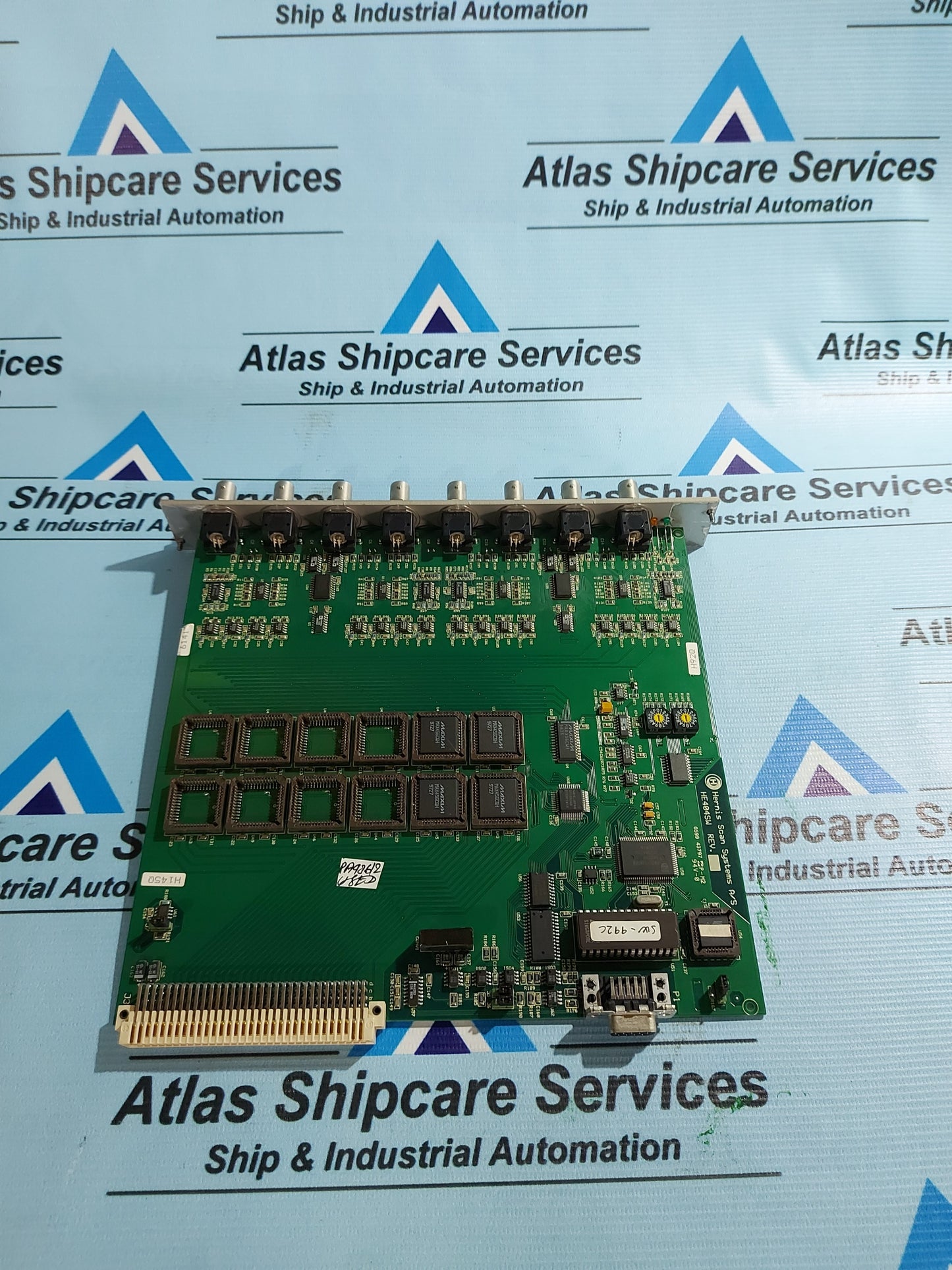 HERNIS SCAN SYSTEMS HE400 16-CHANNEL PCB CARD HE404SW