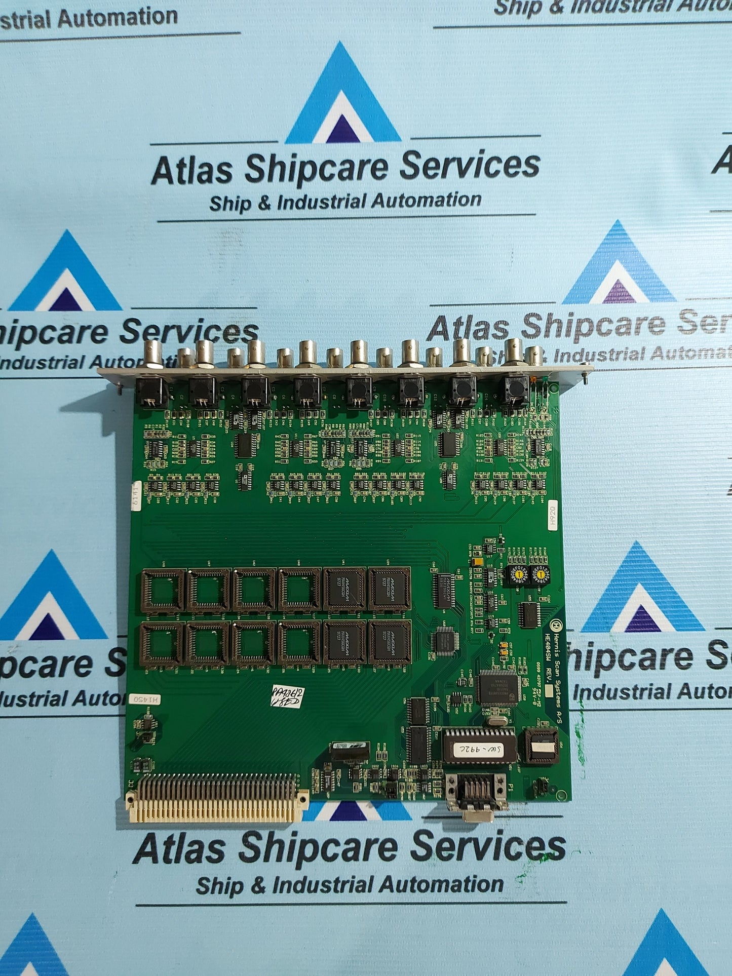 HERNIS SCAN SYSTEMS HE400 16-CHANNEL PCB CARD HE404SW
