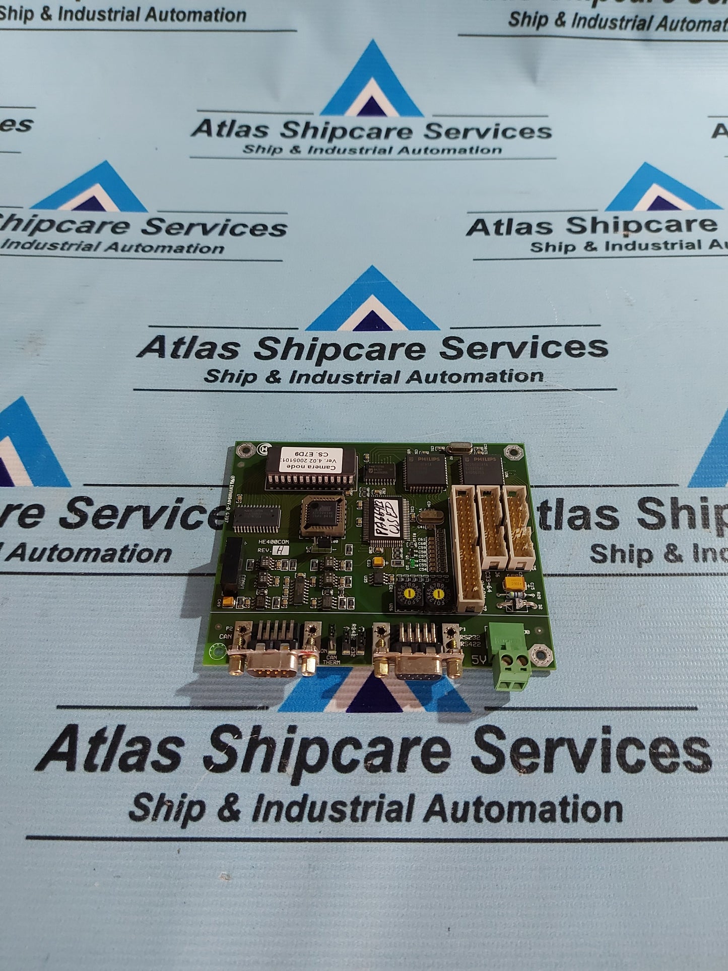 HERNIS SCAN SYSTEMS HE400COM REV.H PCB CARD