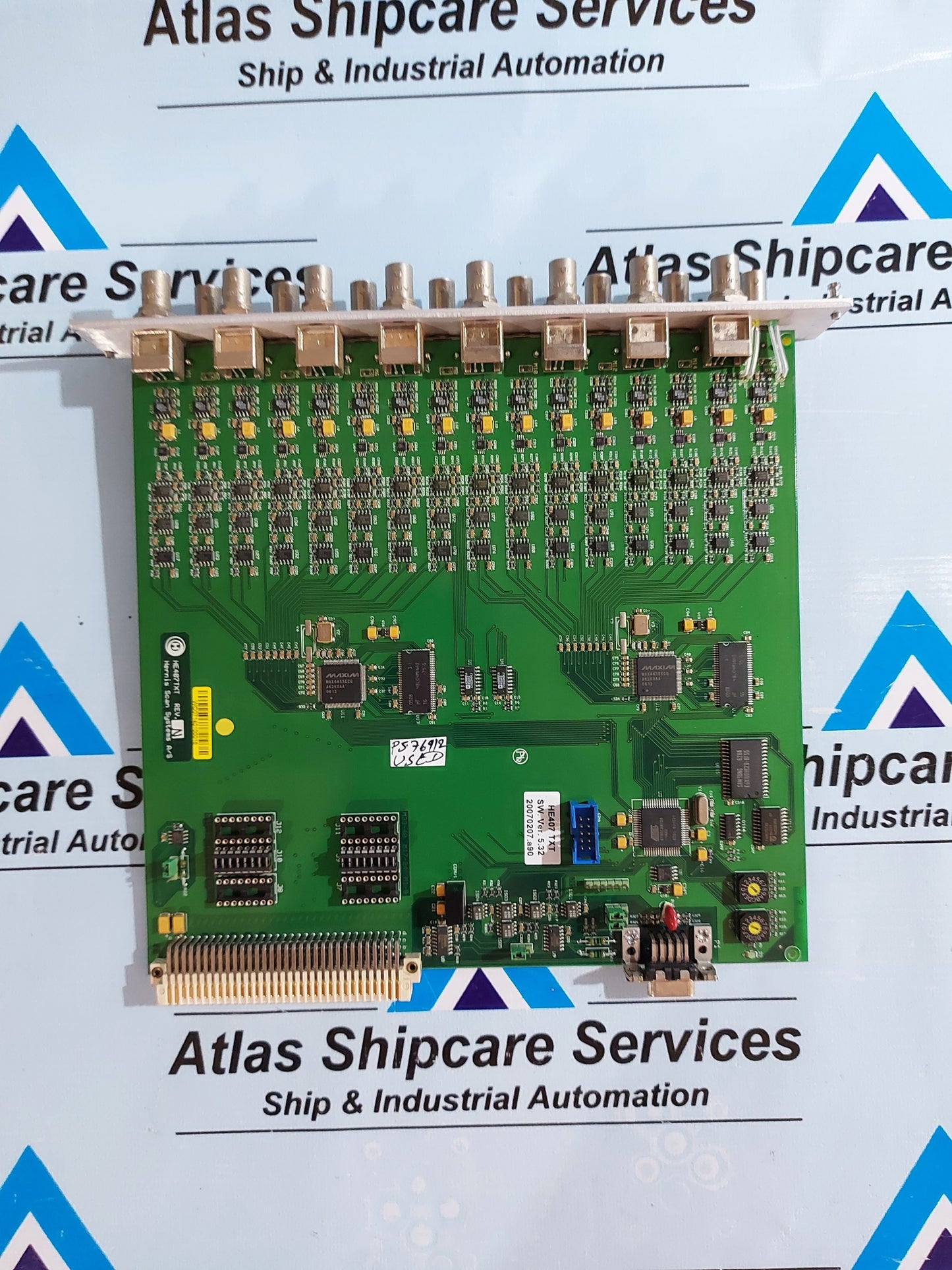 HERNIS SCAN SYSTEMS HE407TXT 16 CHANNELS REV.V VER.5.32