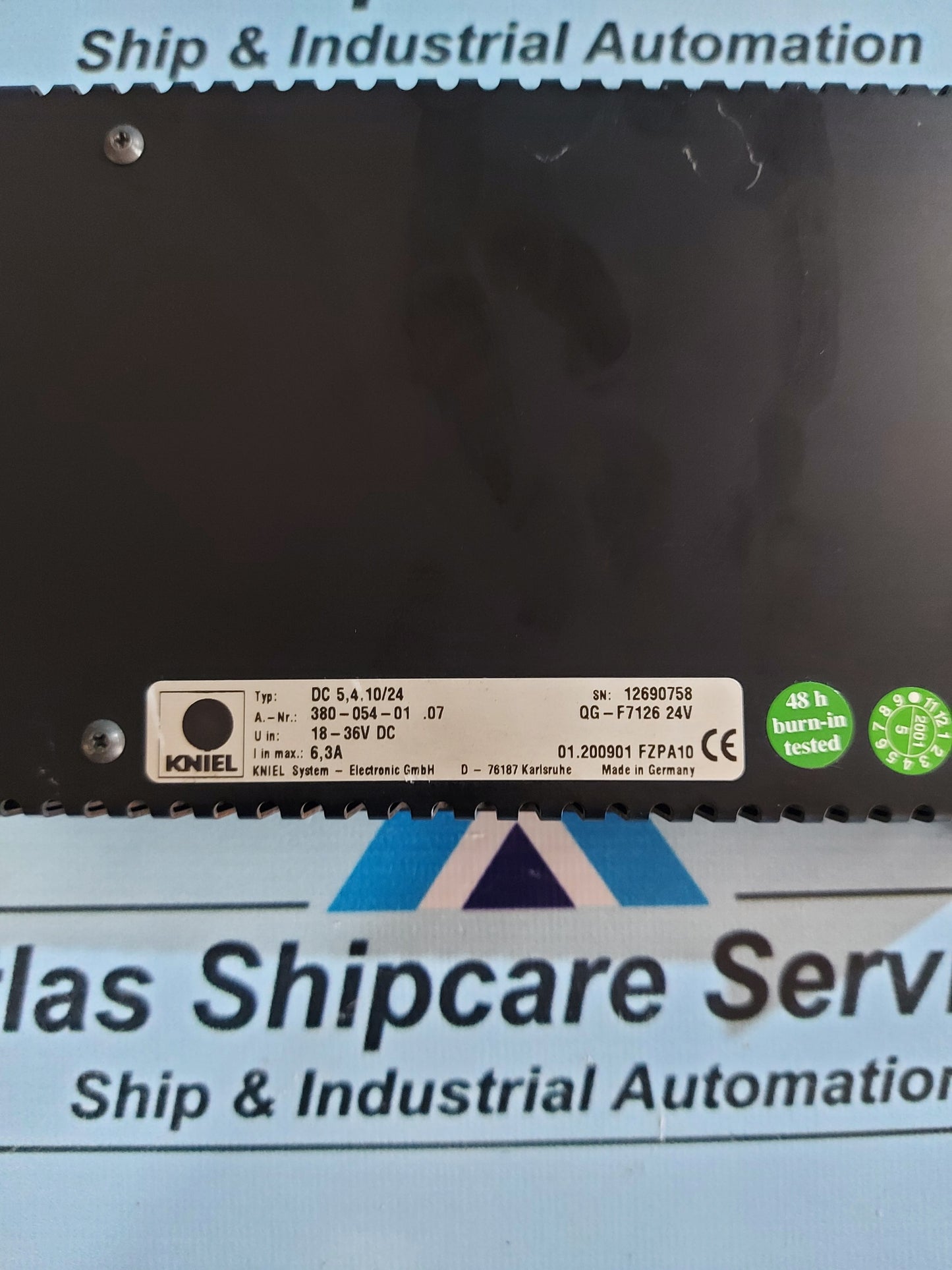 HIMA F 7126 POWER SUPPLY MODULE
