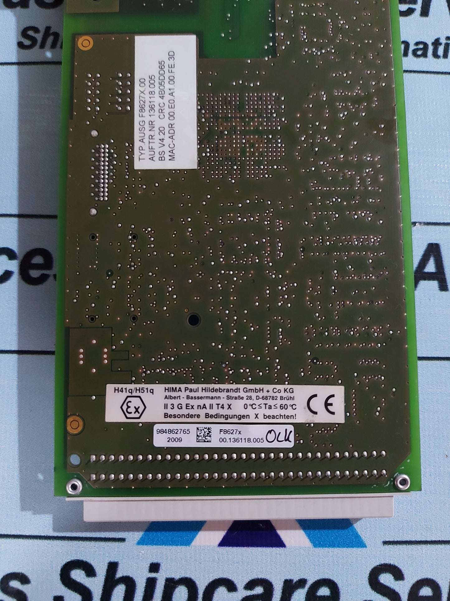 HIMA F 8627X COMMUNICATION MODULE