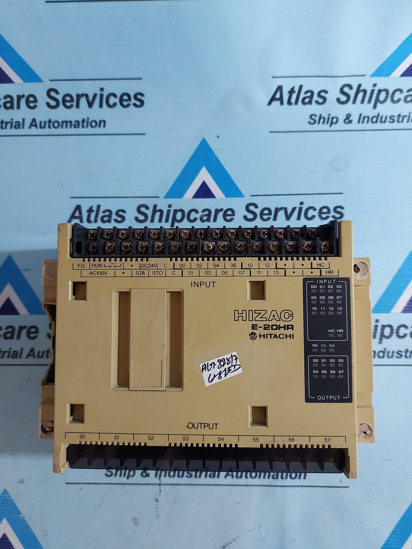 HITACHI HIZAC E-20HR PROGRAMMABLE CONTROLLER AG328