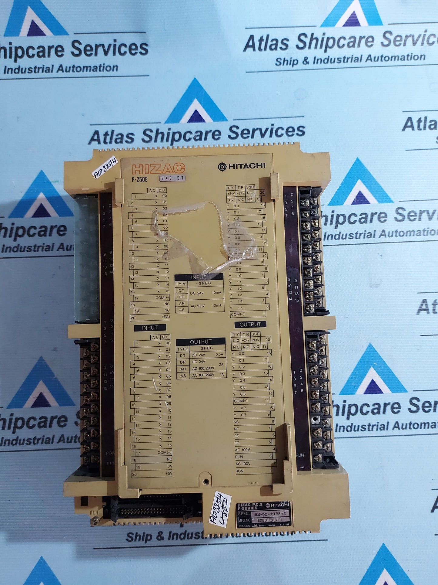 HITACHI HIZAC P-250E EXE DT PROGRAMMER CONTROLLER AG325