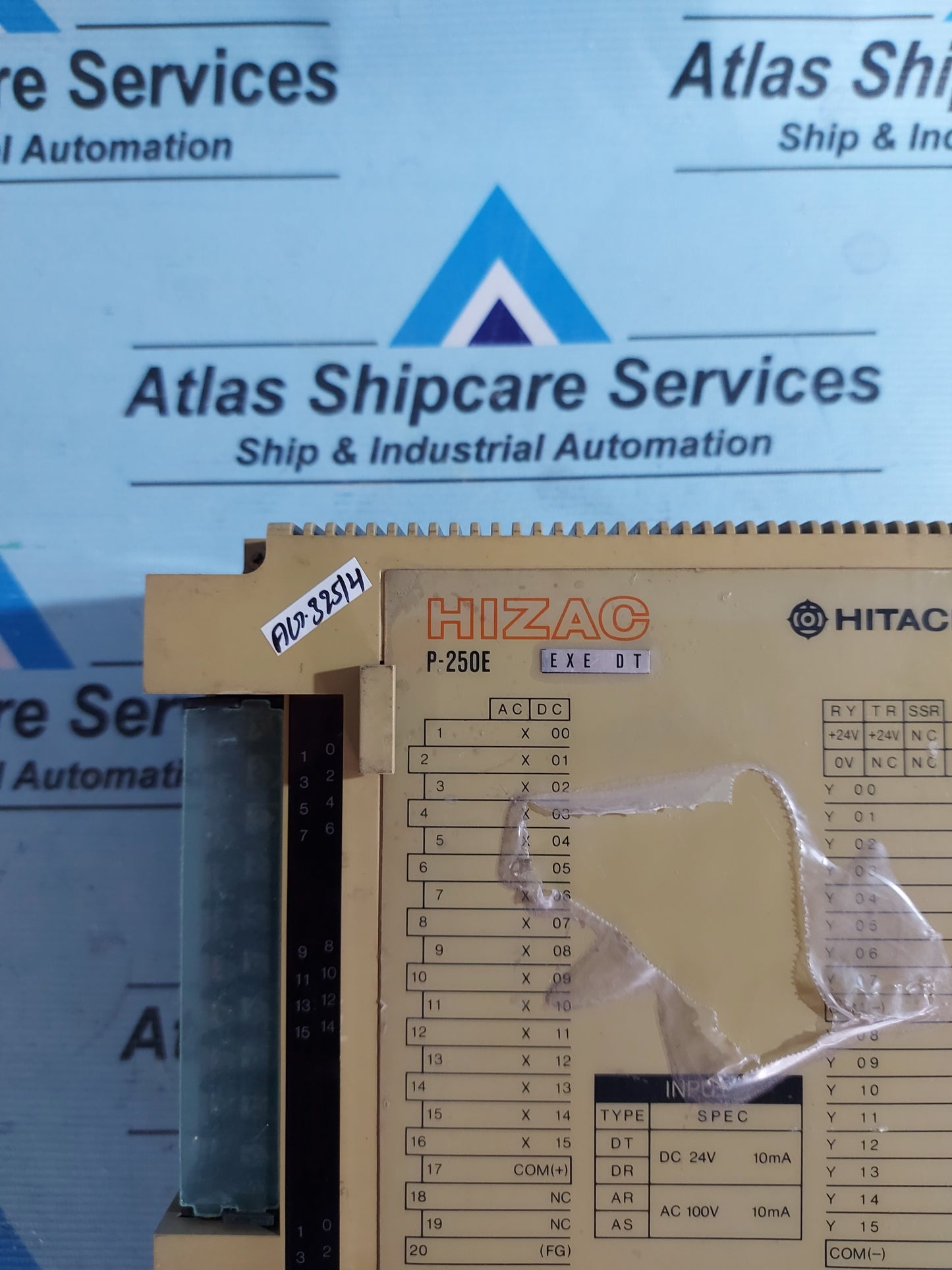 HITACHI HIZAC P-250E EXE DT PROGRAMMER CONTROLLER AG325