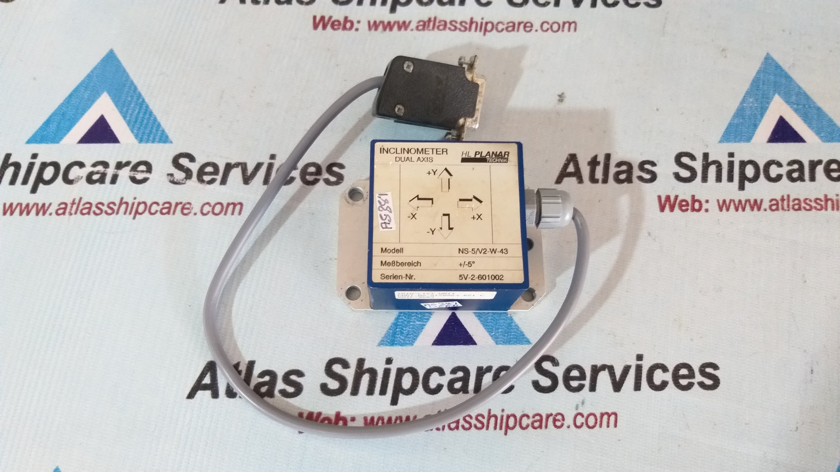 HL Planar NS-5/V2-W-43 Dual Axis Inclinometer