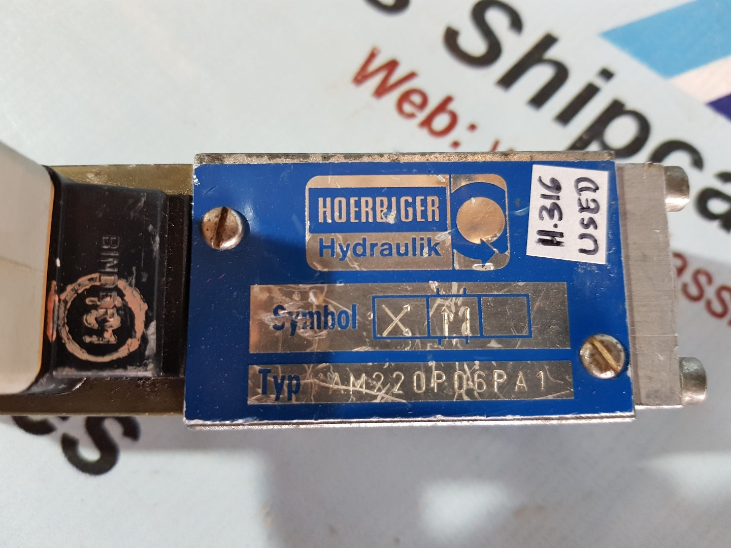 HOERBIGER VAM220P06PA1 SOLENOID VALVE H316