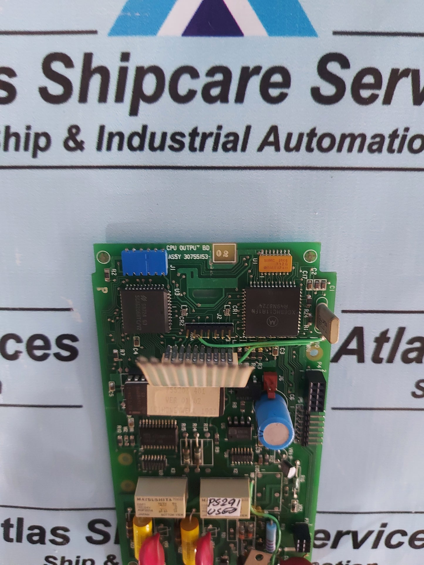 HONEYWELL 30755153-02 CPU OUTPUT BOARD