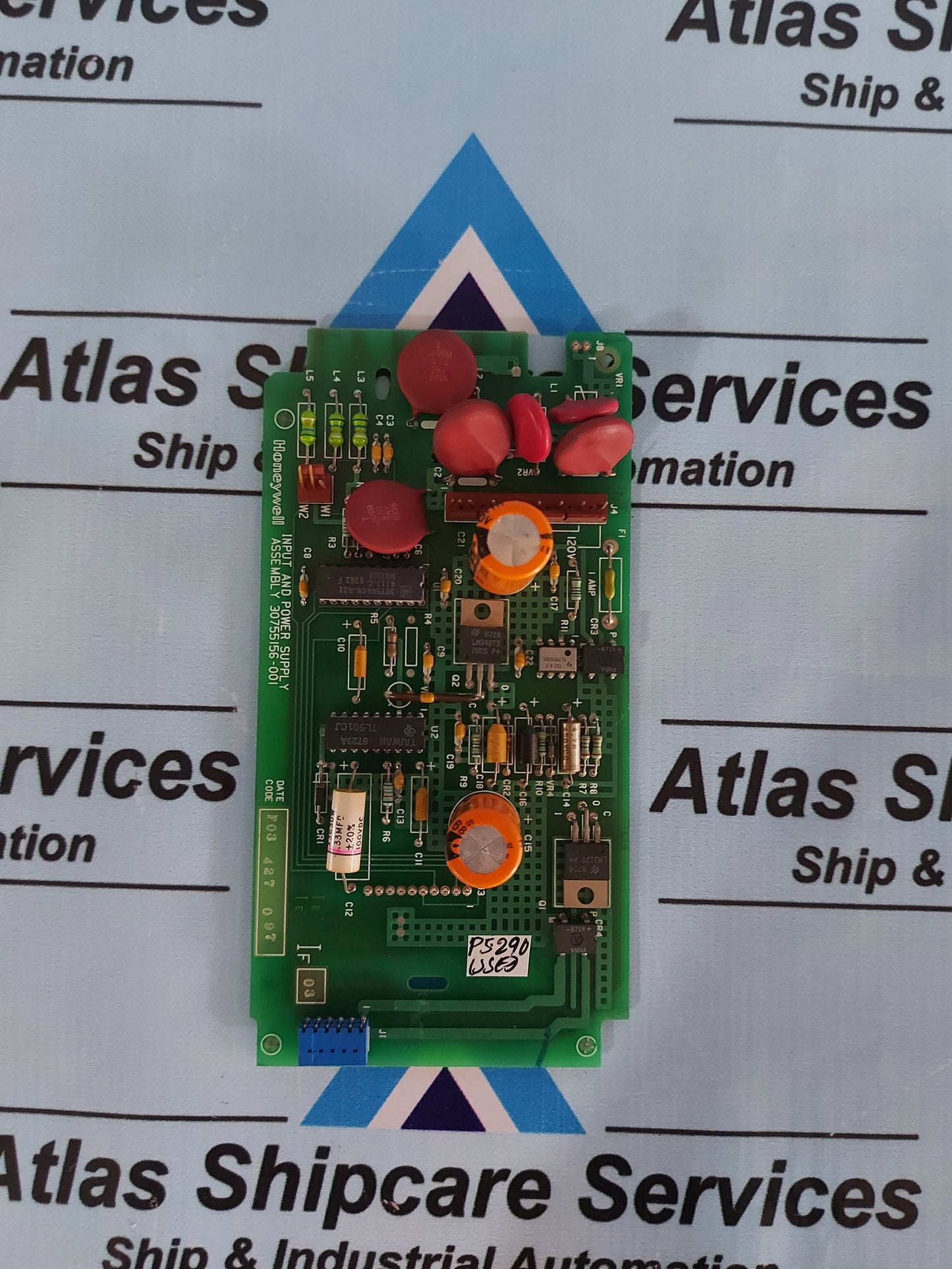 HONEYWELL 30755156-001 INPUT AND POWER SUPPLY BOARD