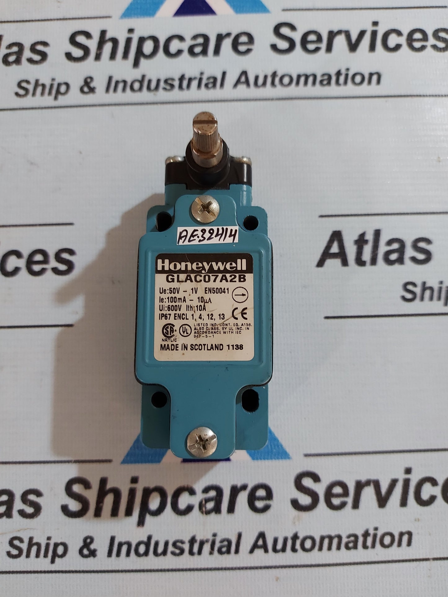 HONEYWELL GLAC07A2B GLA SERIES ADJUSTABLE ROLLER LIMIT SWITCH