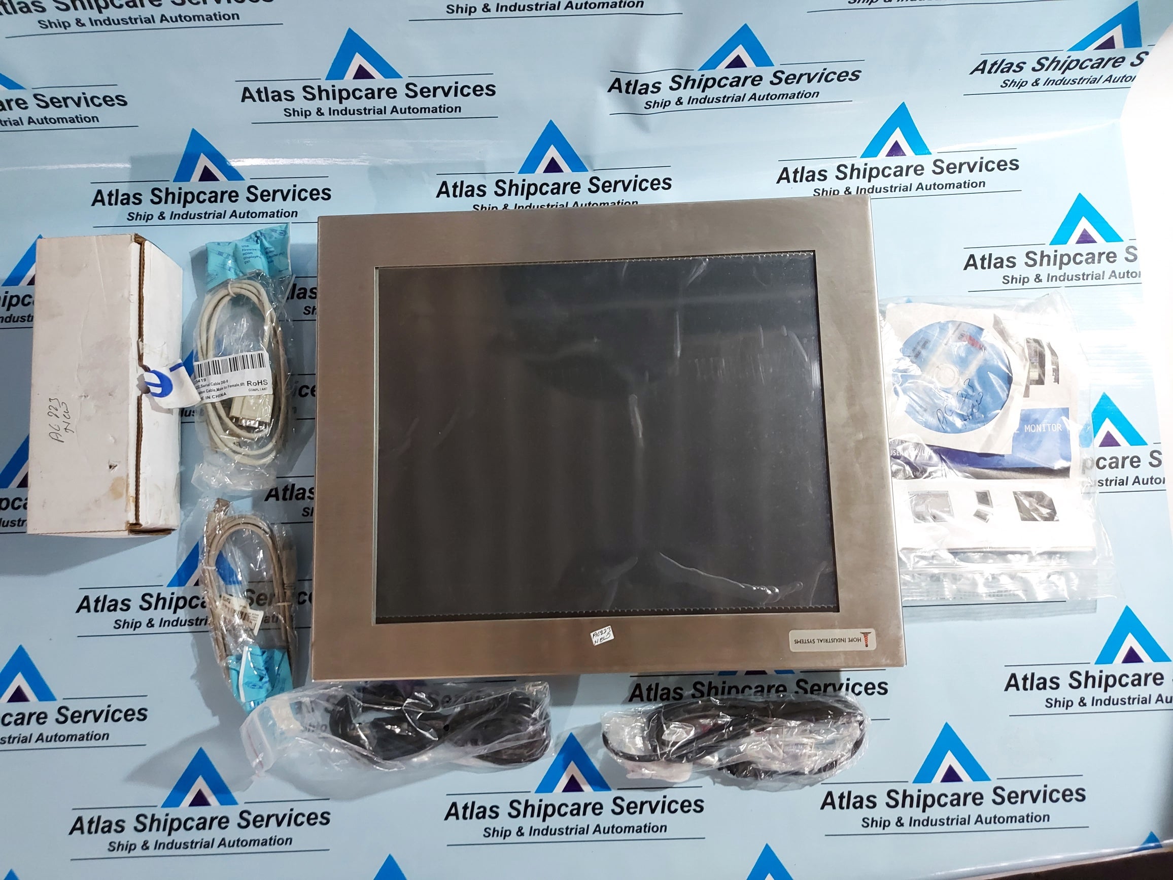 HOPE INDUSTRIAL SYSTEMS HIS-ML19-STAF OPERATOR INTERFACE TOUCHSCREEN H ...