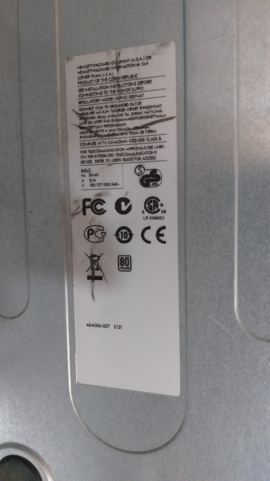 HP Compaq DC5800 MicroTower CPU