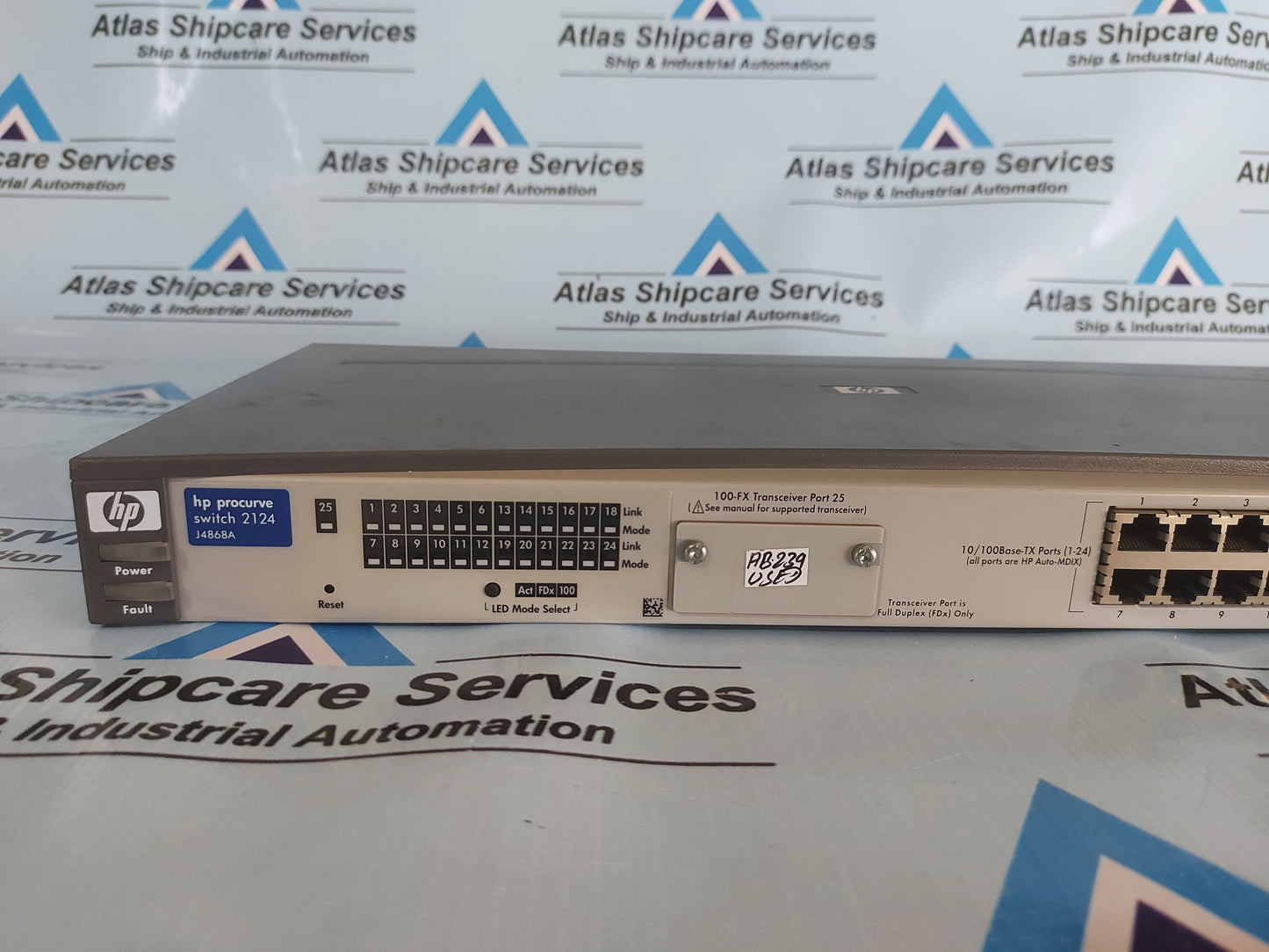 HP PROCURVE 2124 24-PORT FAST ETHERNET NERWORK SWITCH J4868A