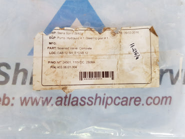 HYDRAULIC#1 MT 24501 SOLENOID VALVE H216
