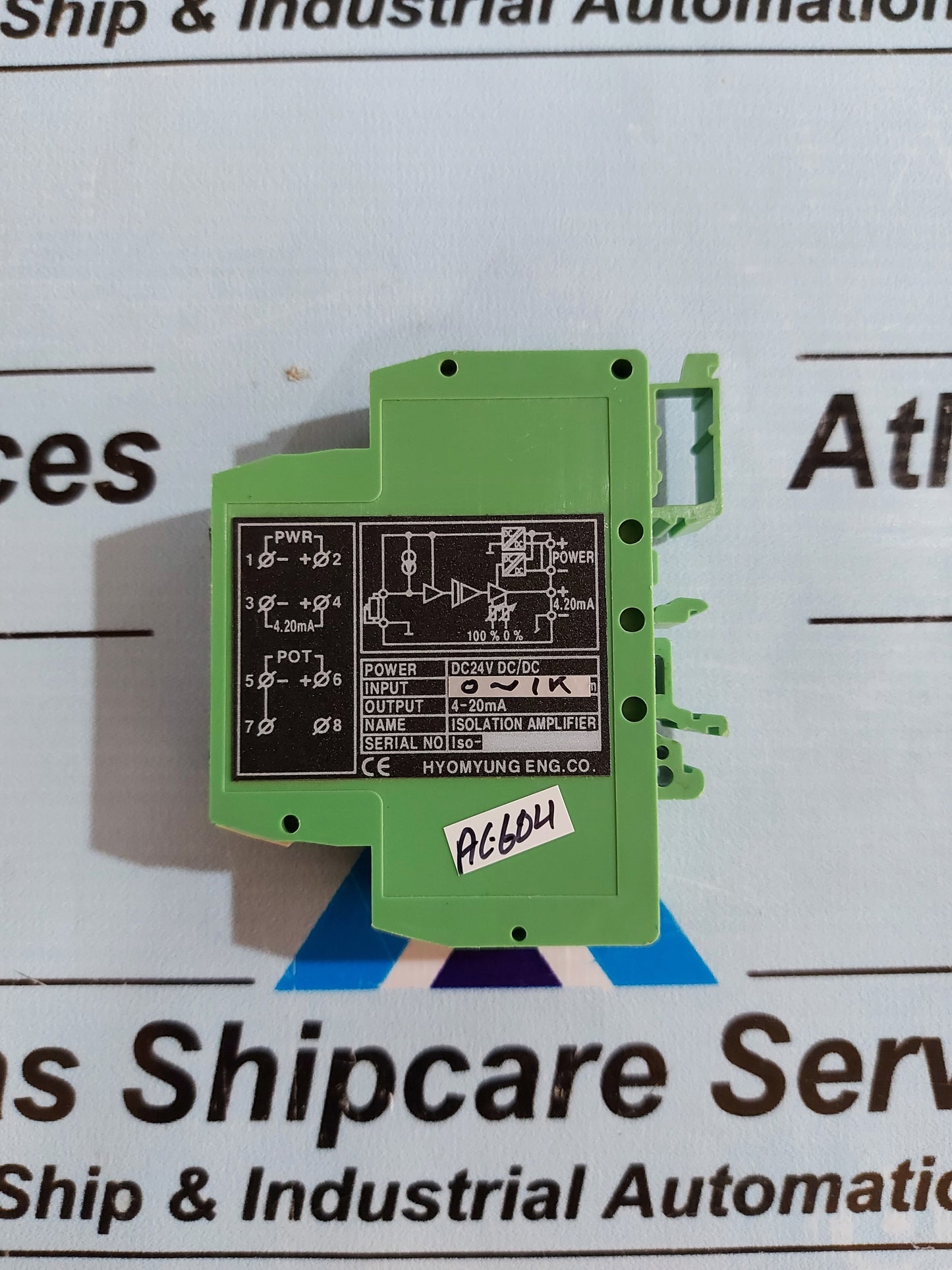 HYOMYUNG HM-00001 ISOLATION AMPLIFIER