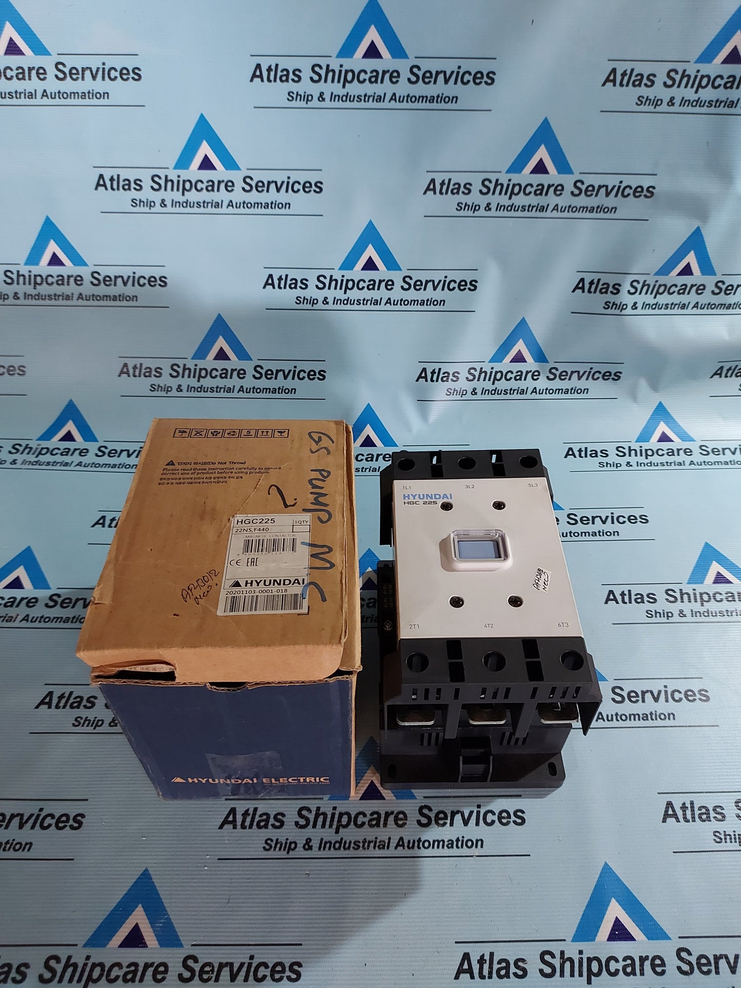 HYUNDAI HGC 225 MAGNETIC CONTACTOR