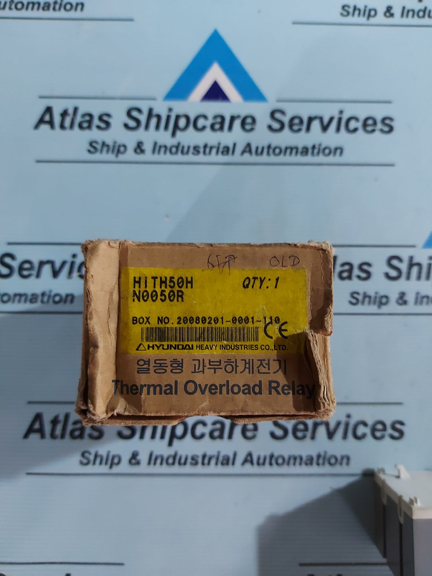 HYUNDAI HiTH-50H THERMAL OVERLOAD RELAY 690V~
