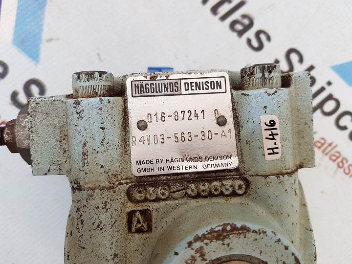 Hagglunds Dension 016-87241-0 (R4V03-563-30-A1) VALVE H416