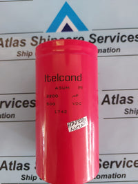 ITELCOND 2200 uF 500 VDC CAPACITOR