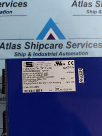 J.SCHNEIDER AKKUTEC 2412 Vds BATTERY BUFFERED DC-UPS 24V 12A POWER SUPPLY