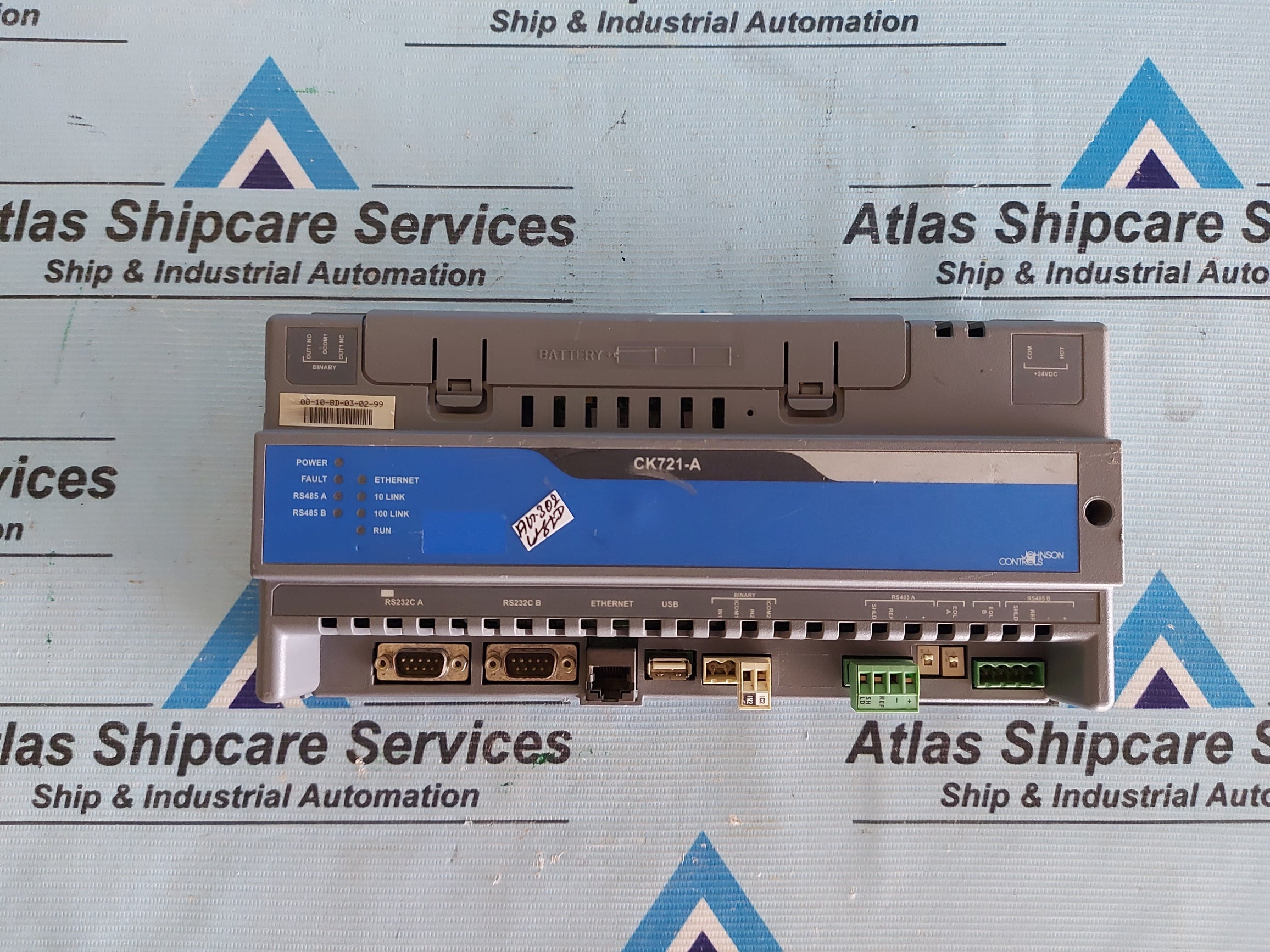 JOHNSON CONTROLS CK721-A NETWORK CONTROLLER – Atlas Shipcare Services