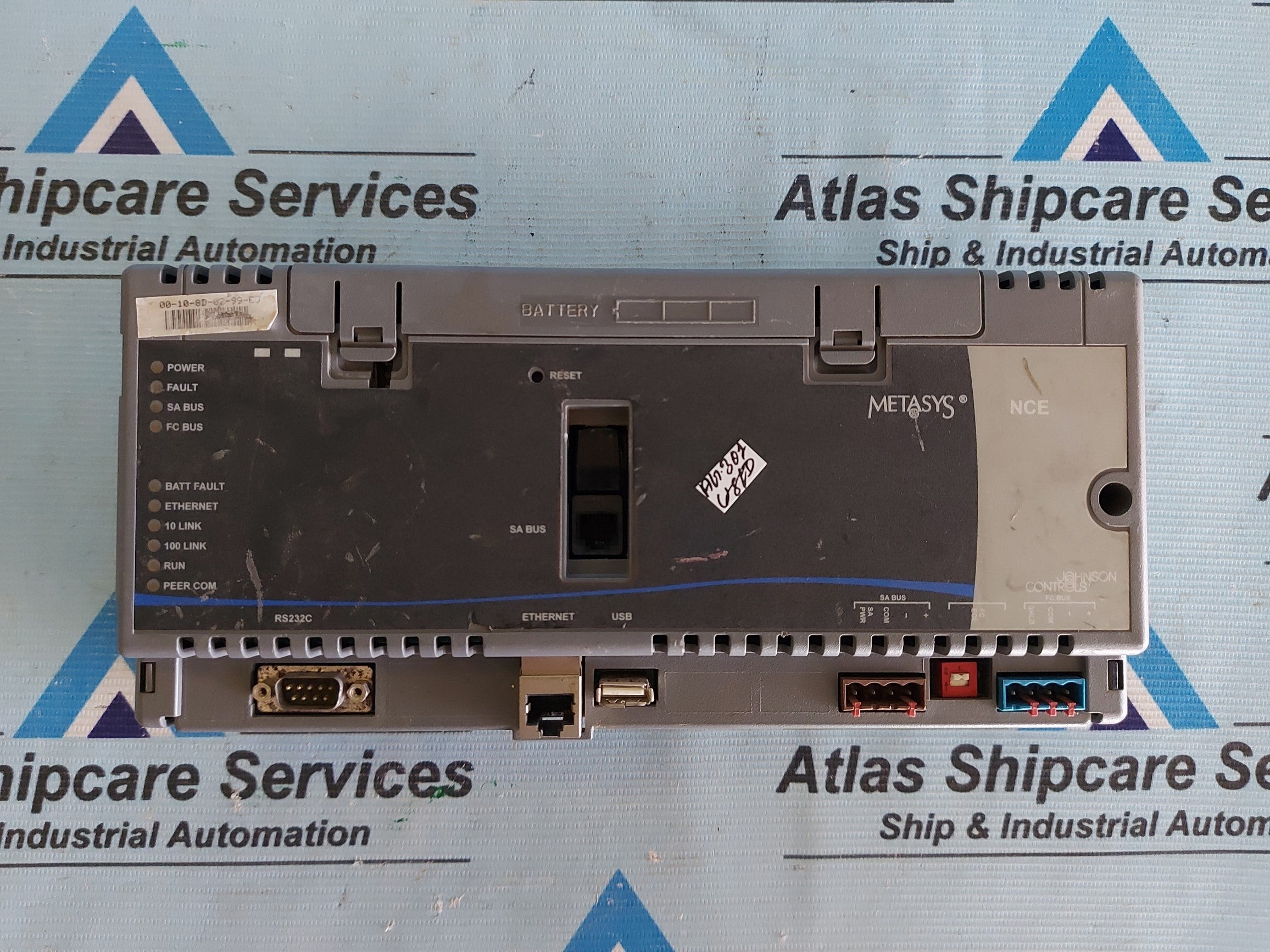 JOHNSON CONTROLS METASYS MS-NCE2510-0 RY1 100 REV.H S/W VER 5.0 – Atlas ...