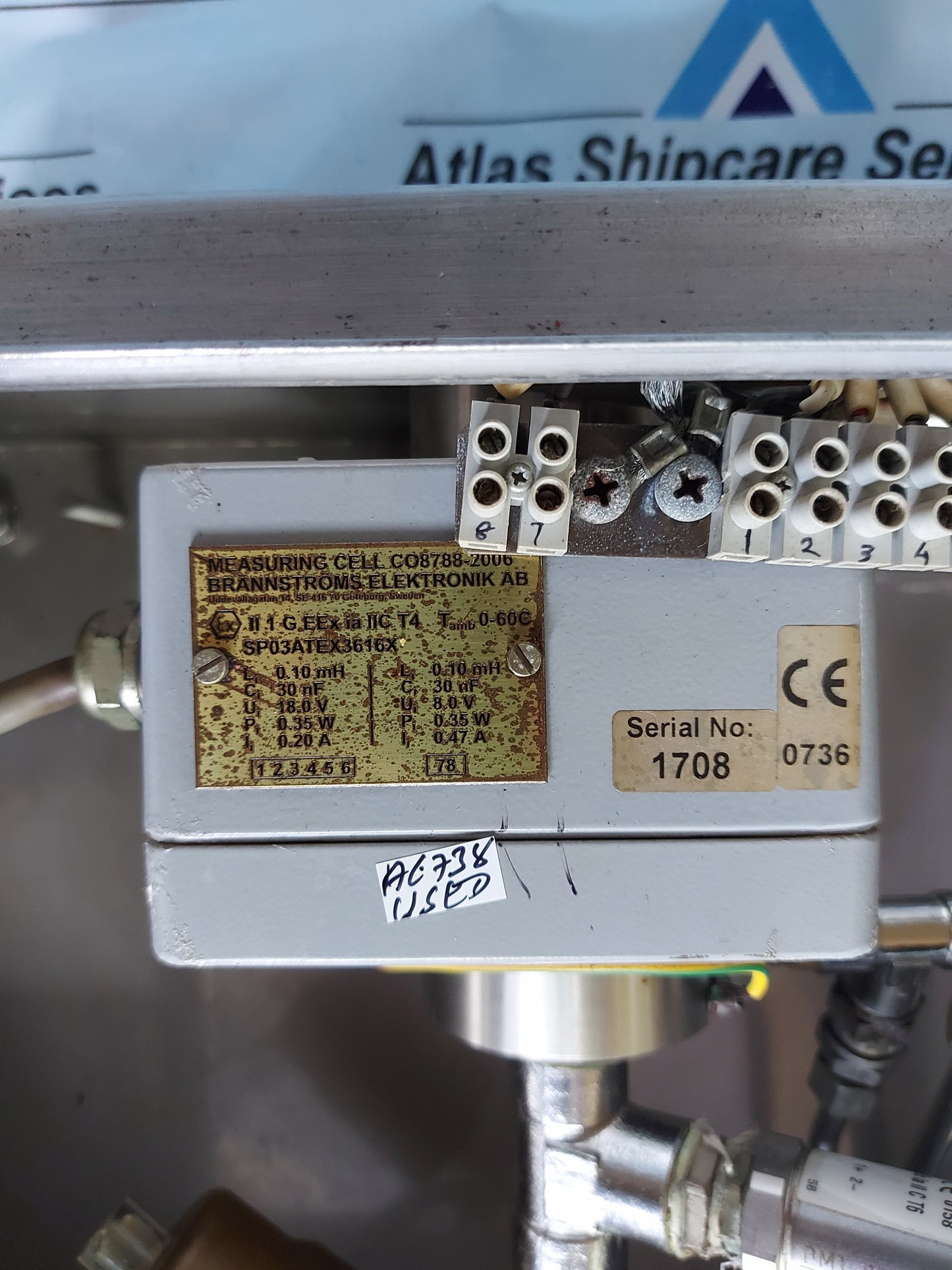 JOWA CLEANTOIL 9000 OIL DISCHARGE MONITORING ANALYSING UNIT