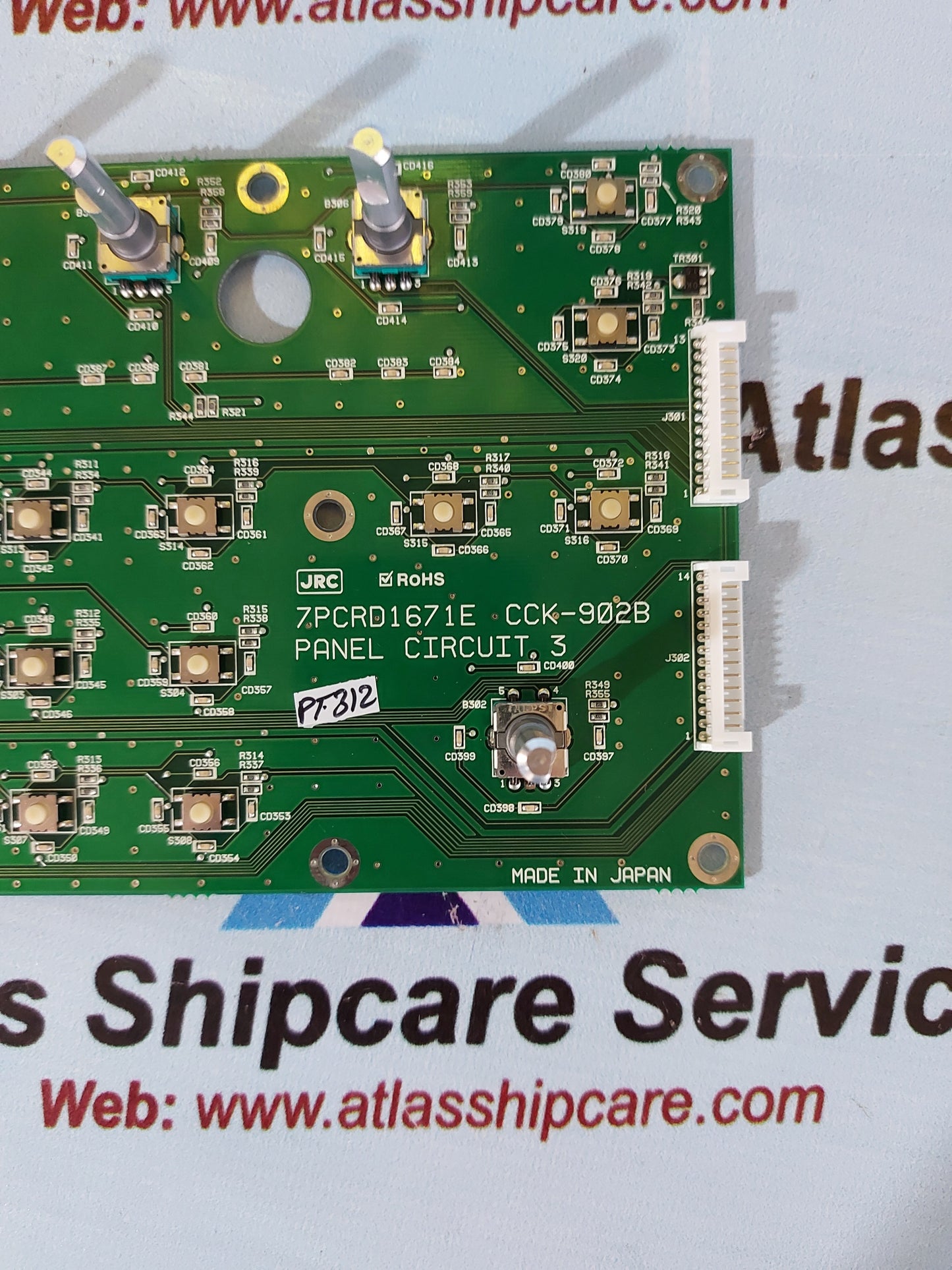 JRC 7PCRD1671E CCK-902B PANEL CIRCUIT 3