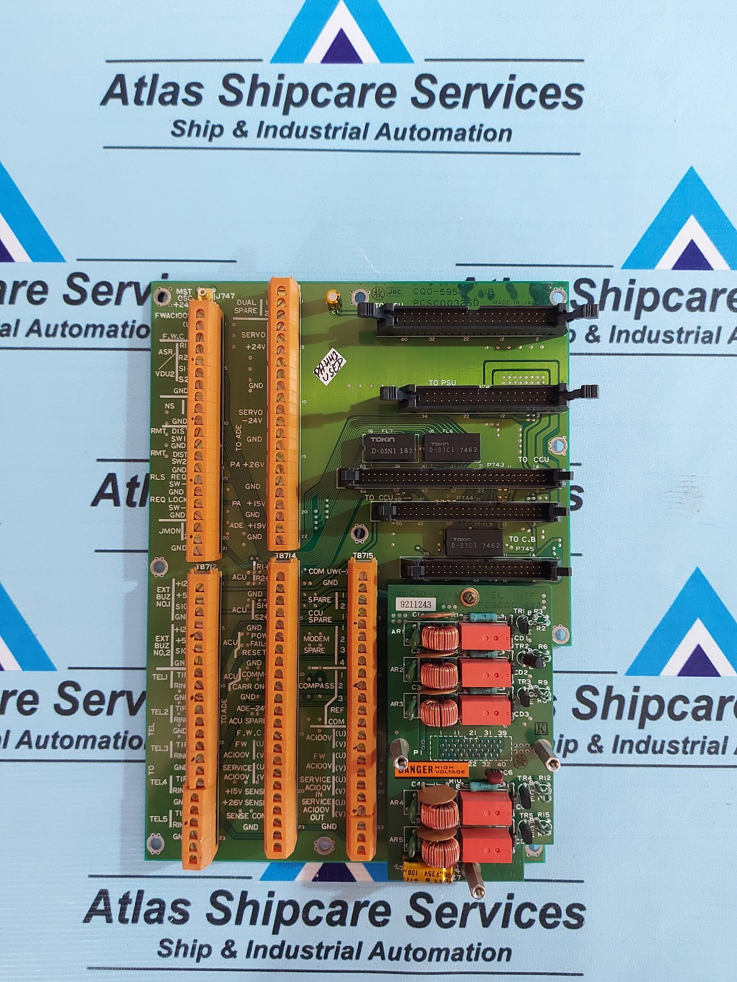 JRC CQD-595A TERMINAL BOARD PCSC00325D