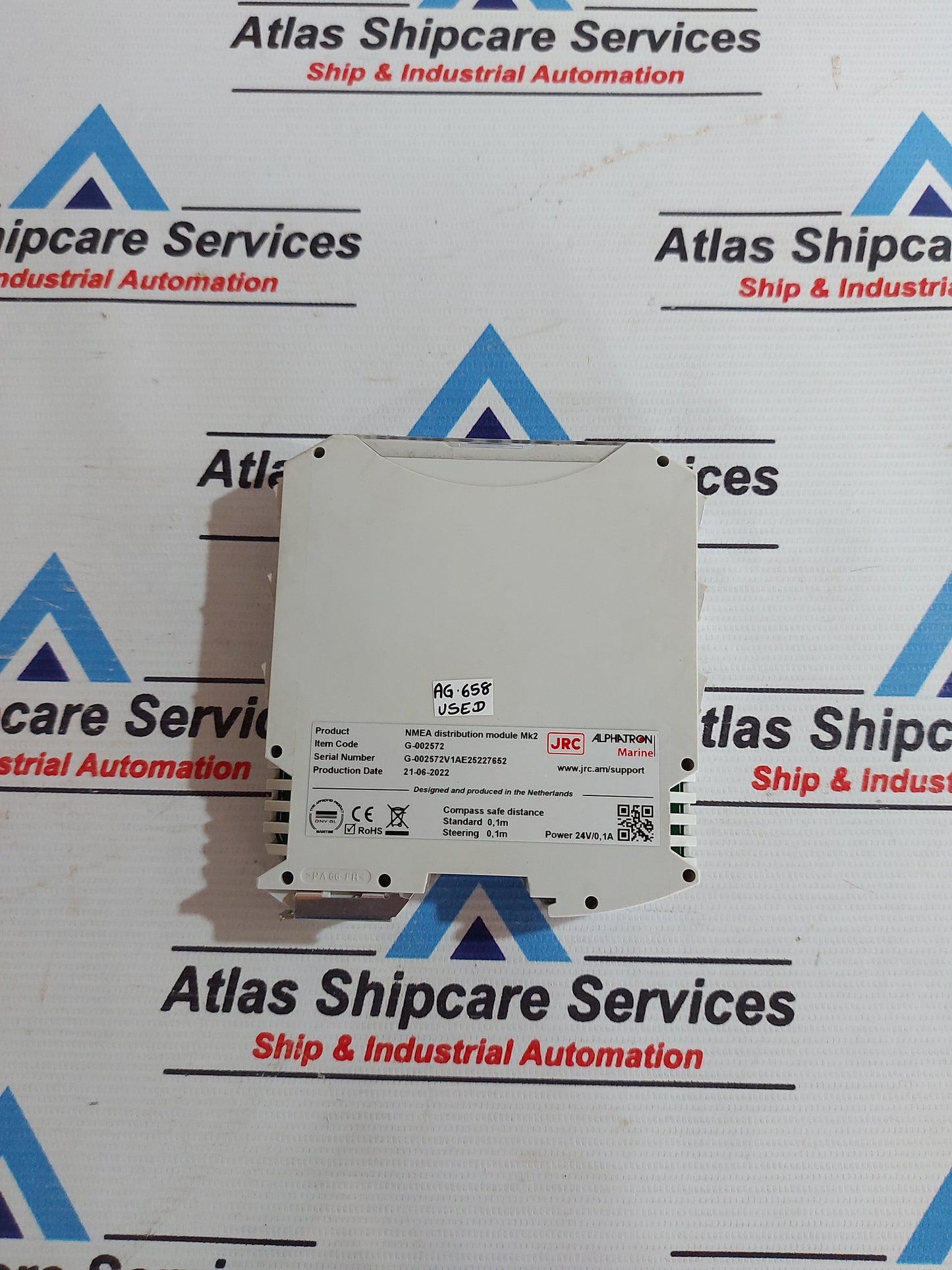 JRC G-002572 NMEA DISTRIBUTION MODULE MK2 AG658