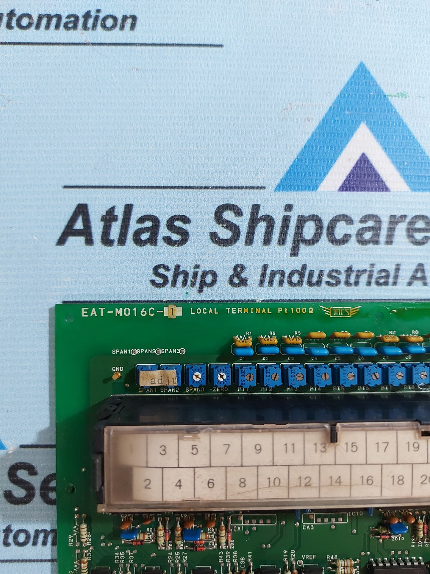 JRCS EAT-M16C-1 LOCAL TERMINAL PCB CARD