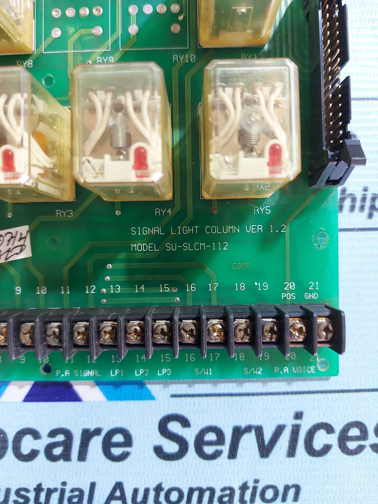 JRCS SU-SLCM-112 VER 1.2 SIGNAL LIGHT COLUMN