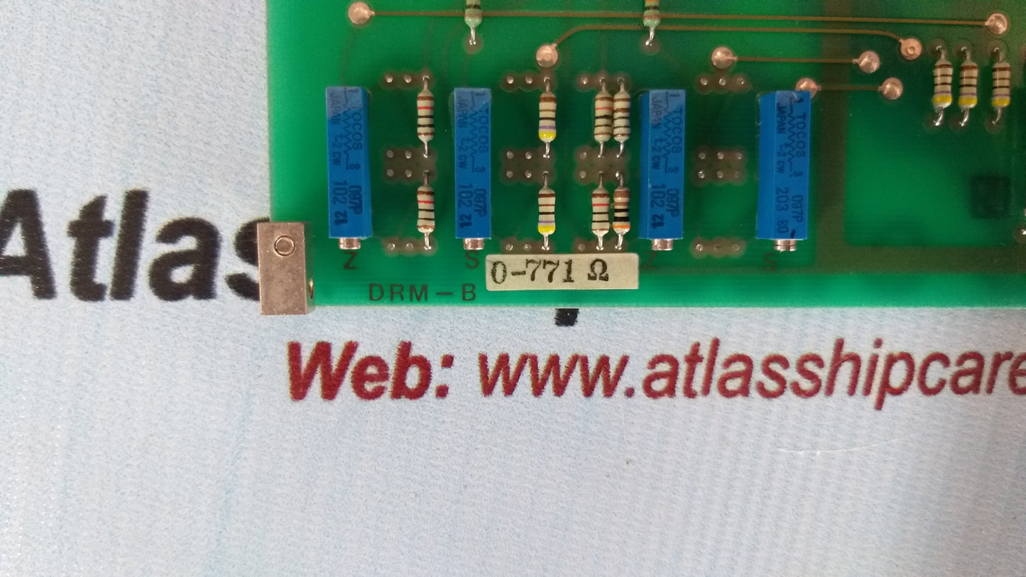 Jrcs DRM-B 0-771 Ω Direct Monitoring And Alarm System