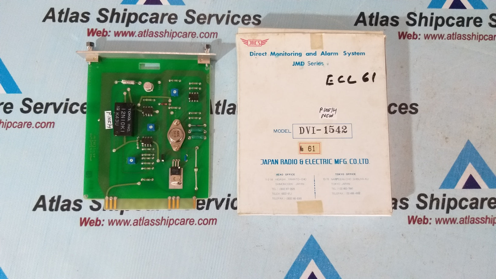 Jrcs DVI-1542 Direct Monitoring And Alarm System